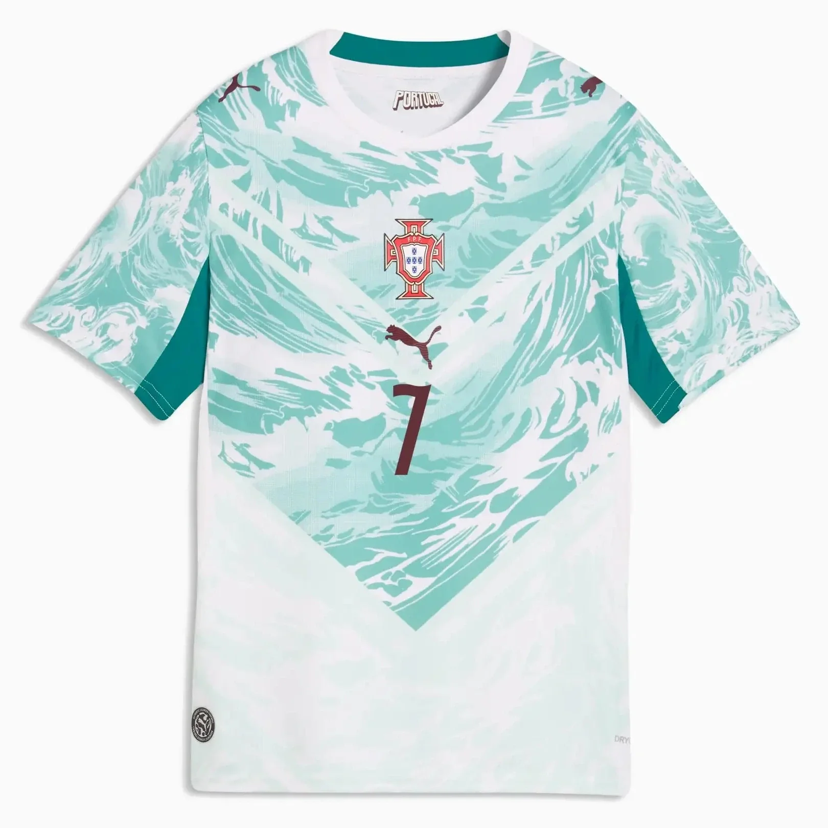 Puma 2026 Portugal Women's Stadium Away Ronaldo #7 Soccer Jersey - Image 2