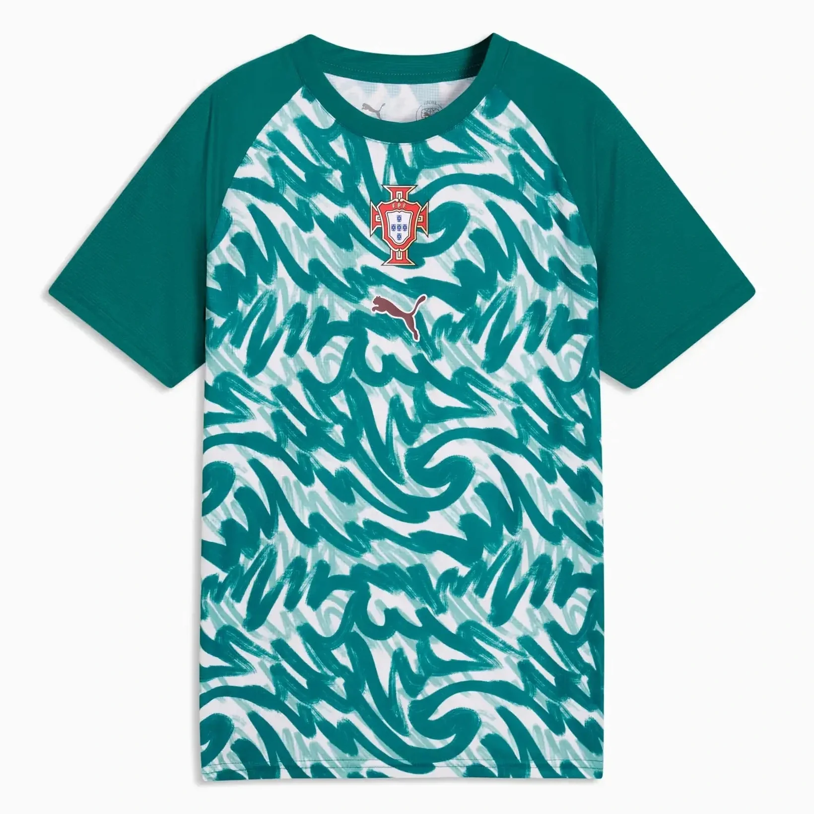 Puma 2026 Portugal Youth Pre-Match Soccer Jersey