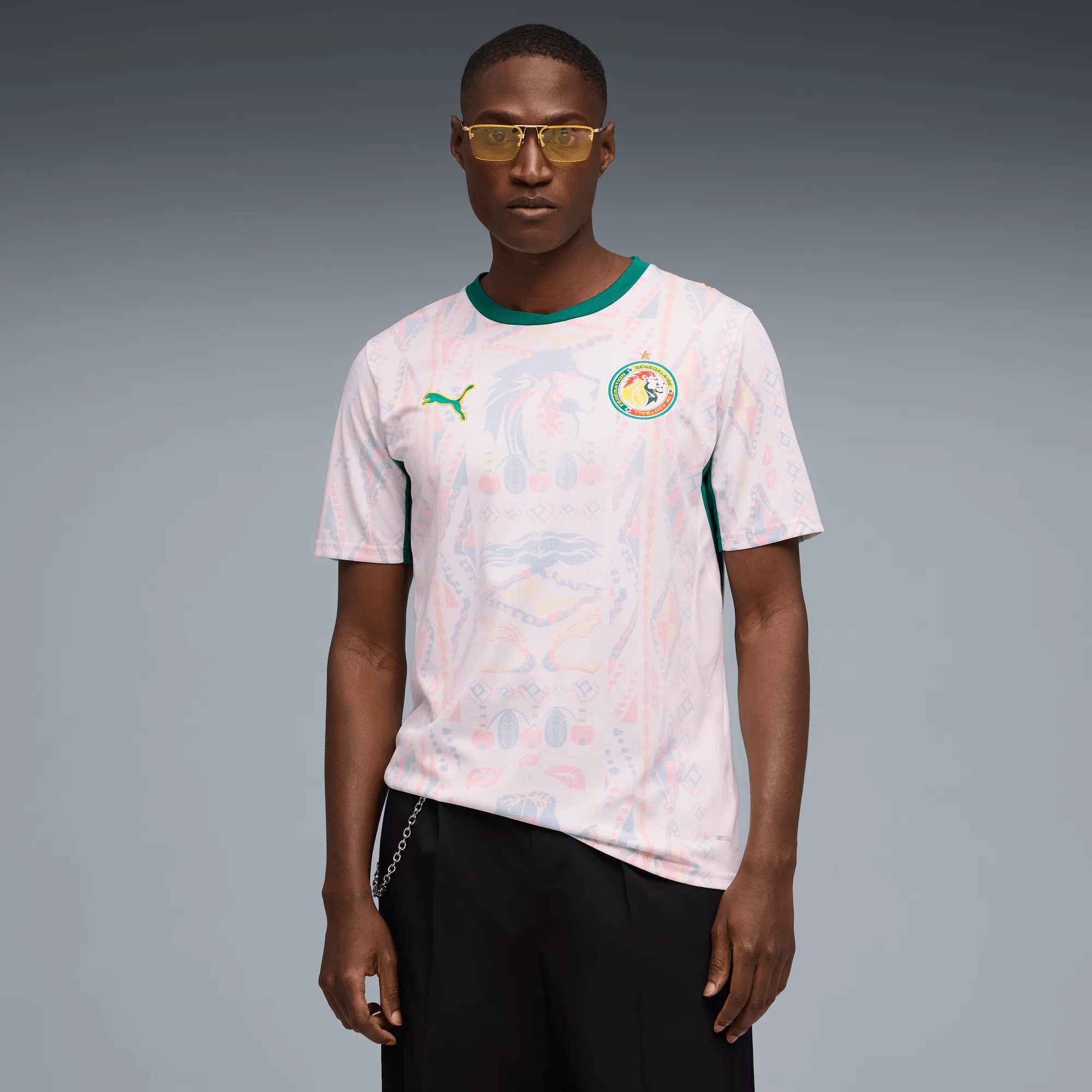 Puma 2026 Senegal Men's Stadium Home Soccer Jersey - Image 3