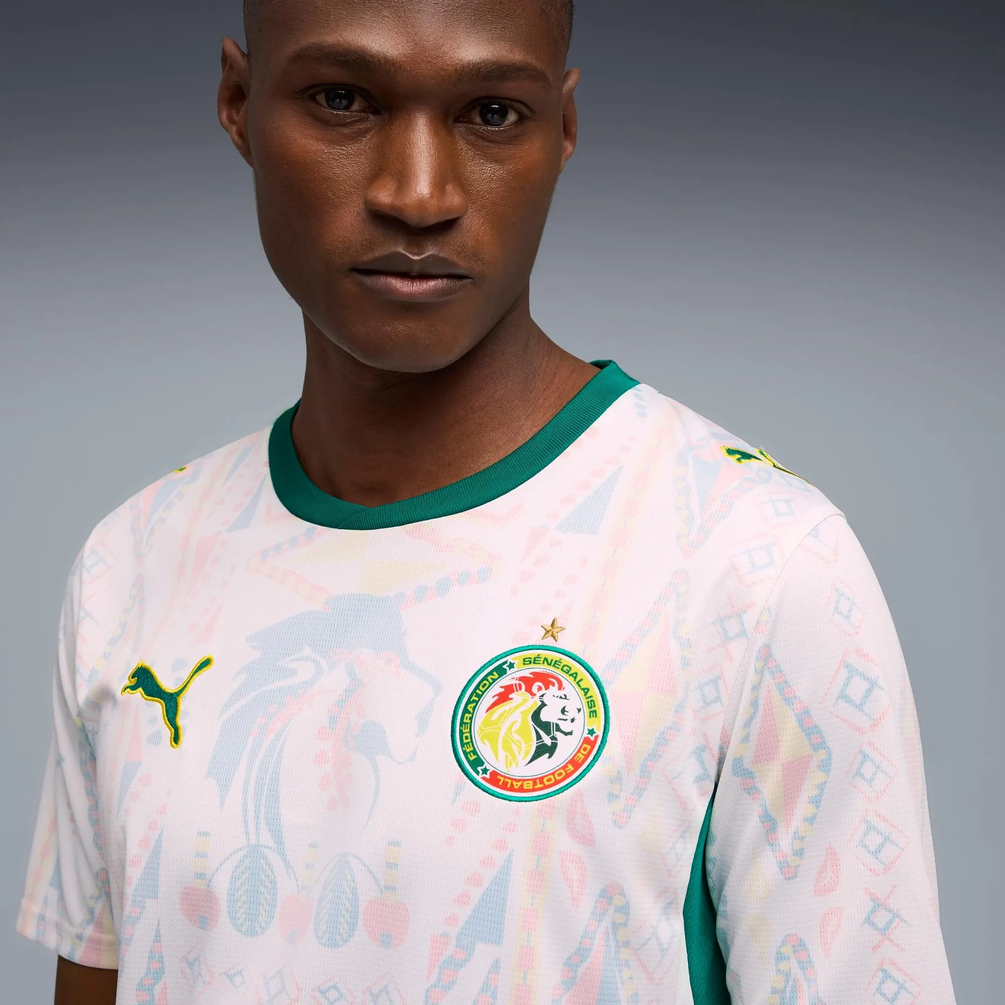 Puma 2026 Senegal Men's Stadium Home Soccer Jersey - Image 5