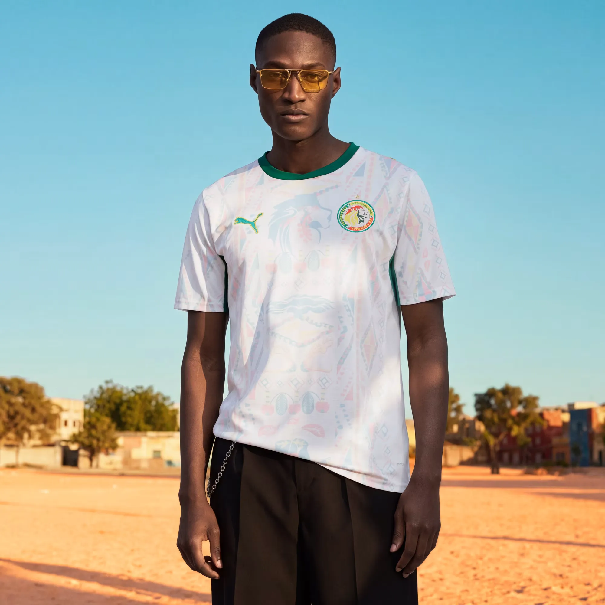 Puma 2026 Senegal Men's Stadium Home Soccer Jersey - Image 7