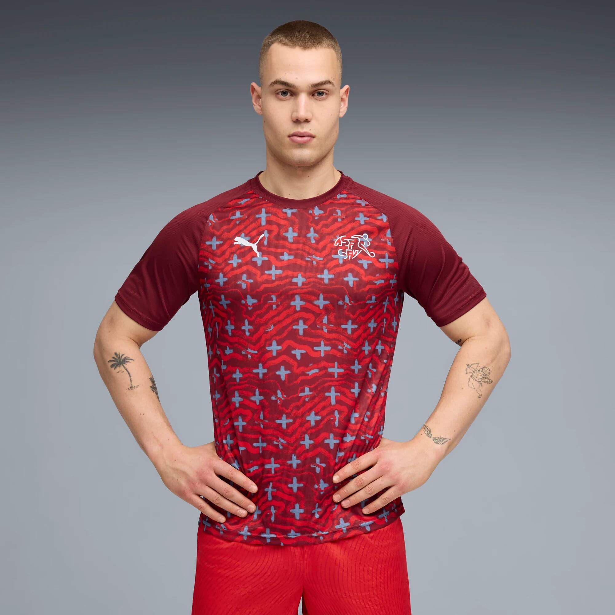 Puma 2026 Switzerland Men's Pre-Match Soccer Jersey - Image 3