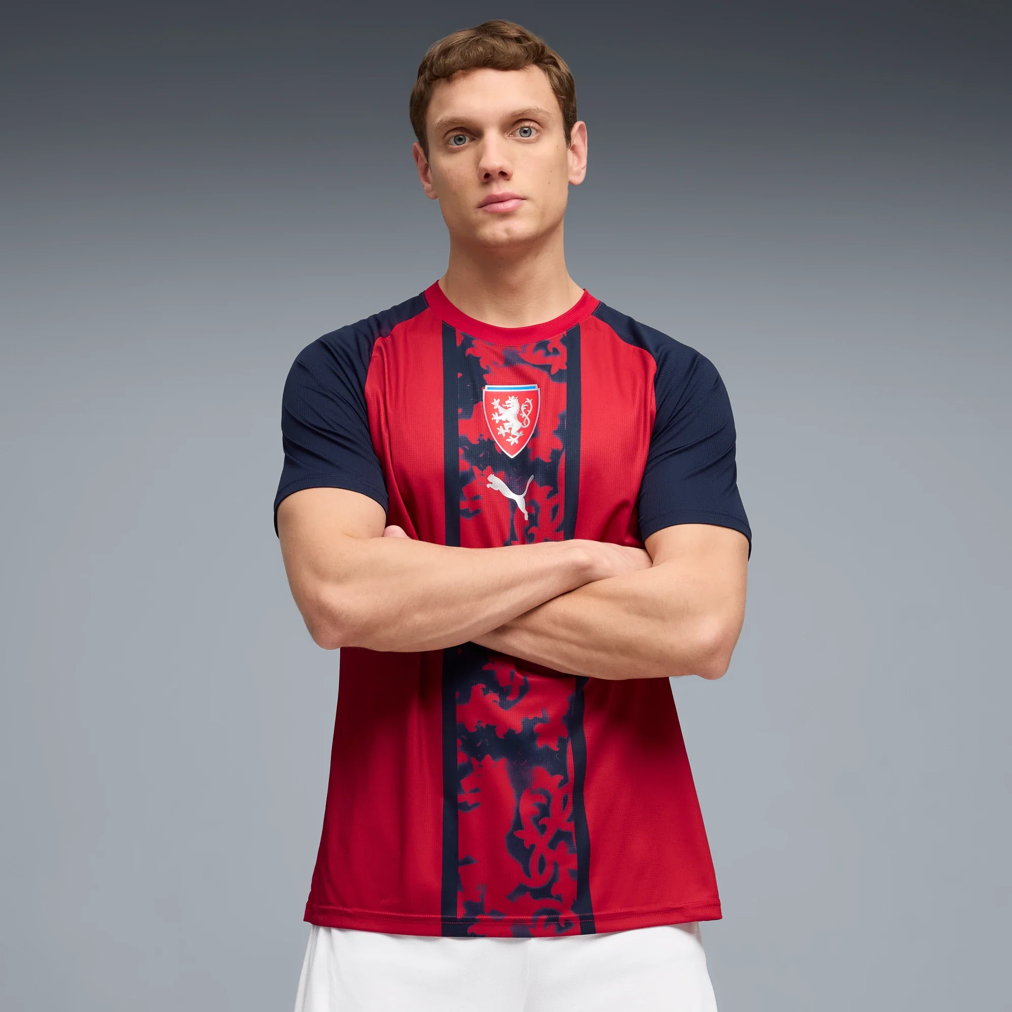 Puma 2026 Czech Republic Men's Pre-Match Soccer Jersey - Image 3