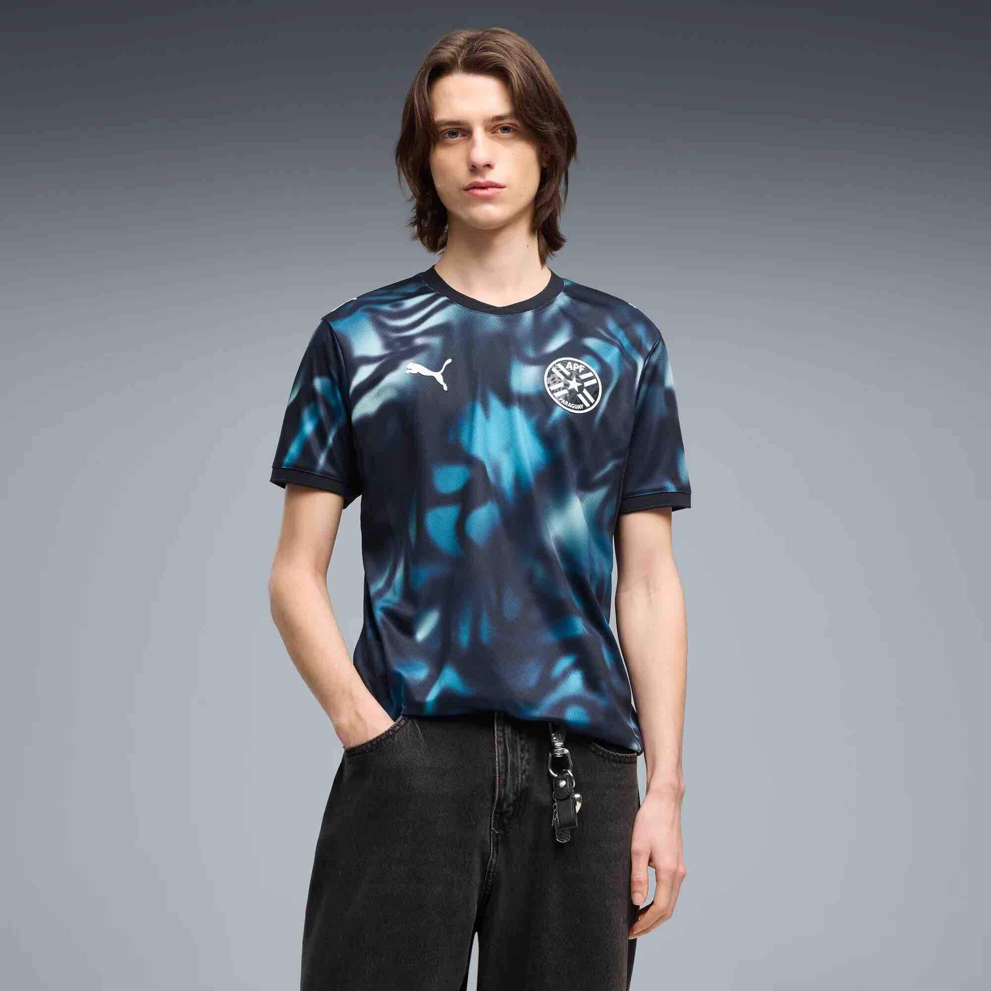 Puma 2026 Paraguay Men's Stadium Away Soccer Jersey - Image 3