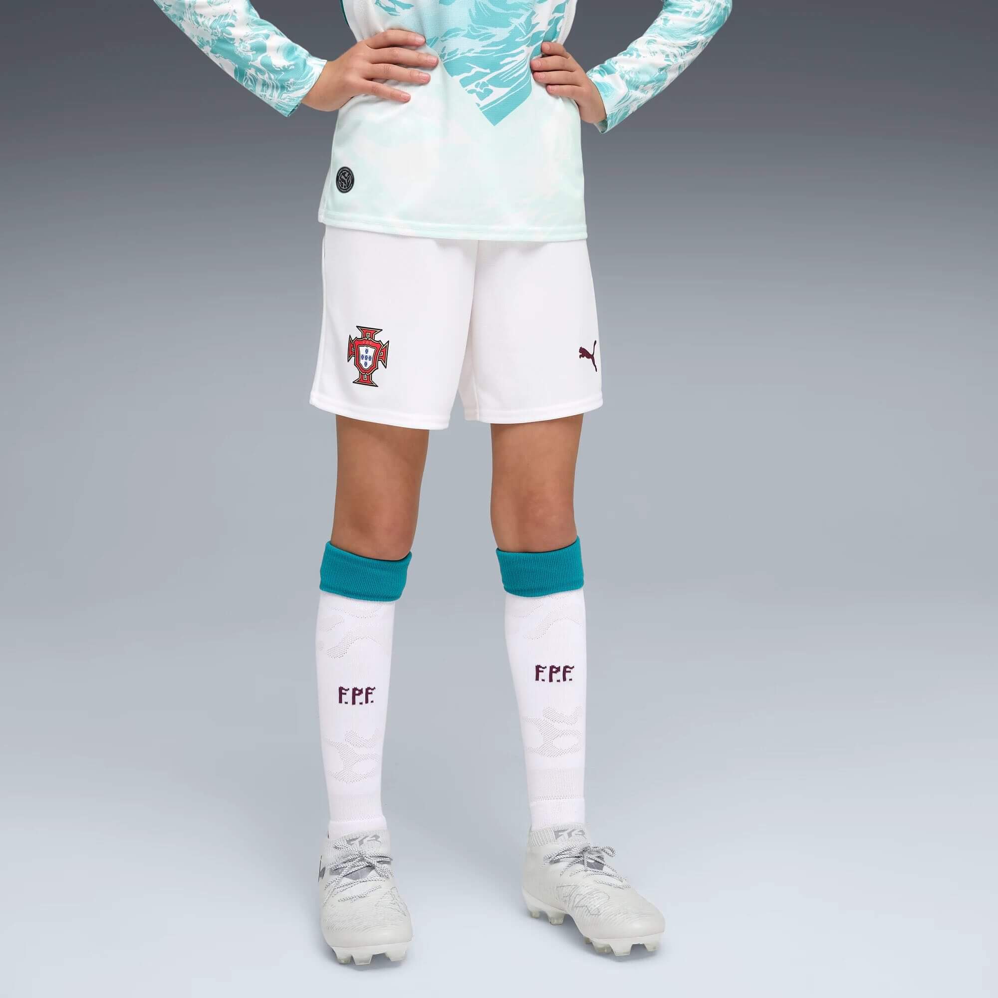 Puma 2026 Portugal Youth Stadium Shorts - Image 3