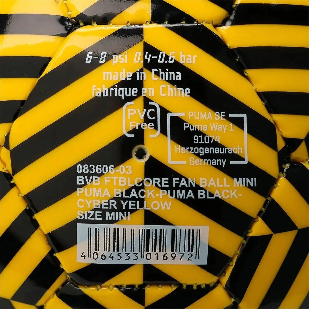 Puma Borussia Dortmund 2021-22 Core Fan Mini Ball - Yellow-Black - Image 5