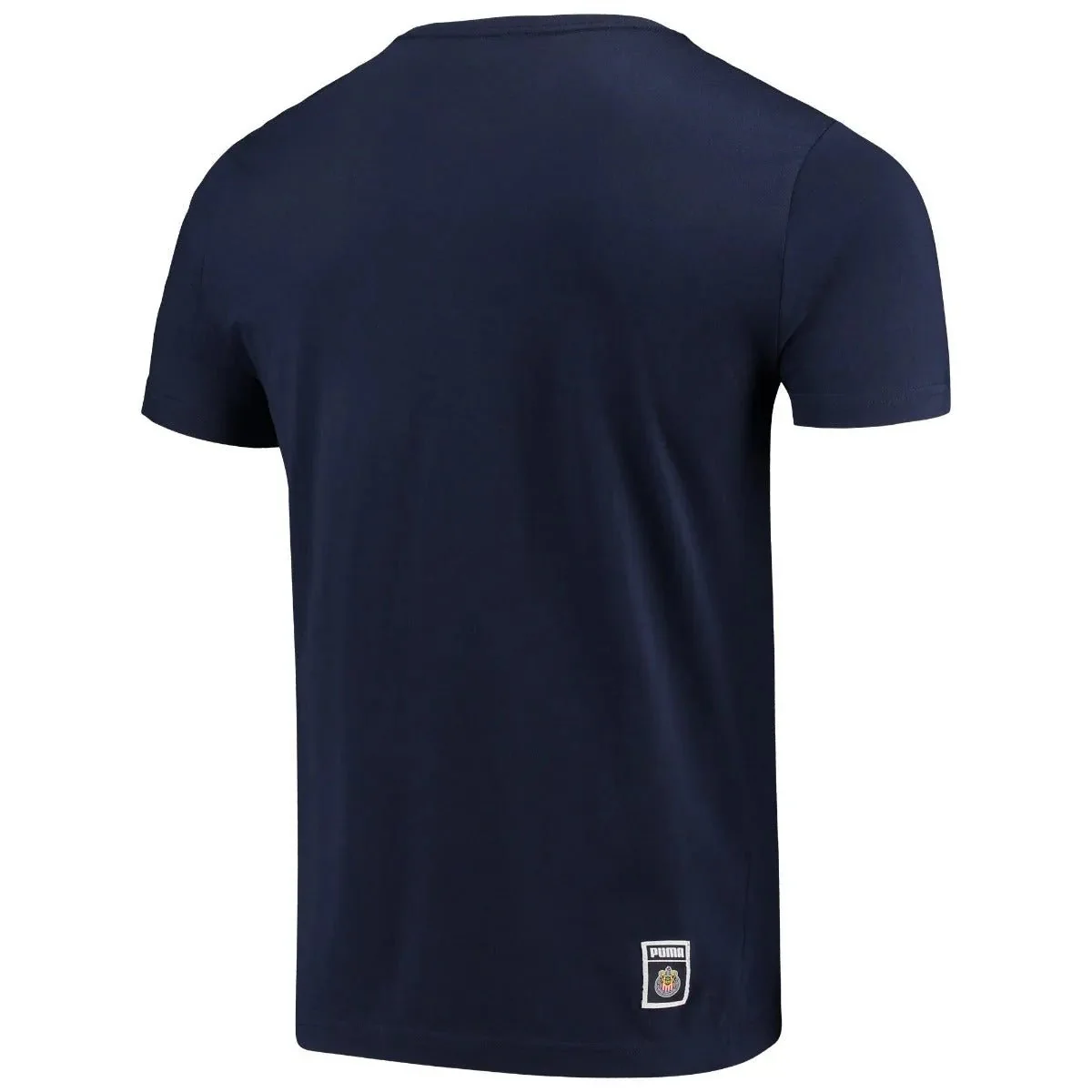 Puma Chivas DNA Graphic Tee 2019-20 - Navy-Red - Image 2