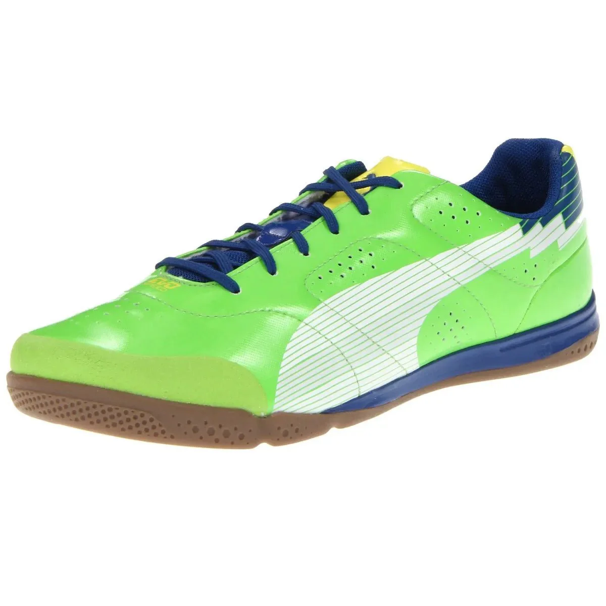 Puma Evospeed 1 Sala IN - Jasmine Green-White-Monaco Blue - Image 3