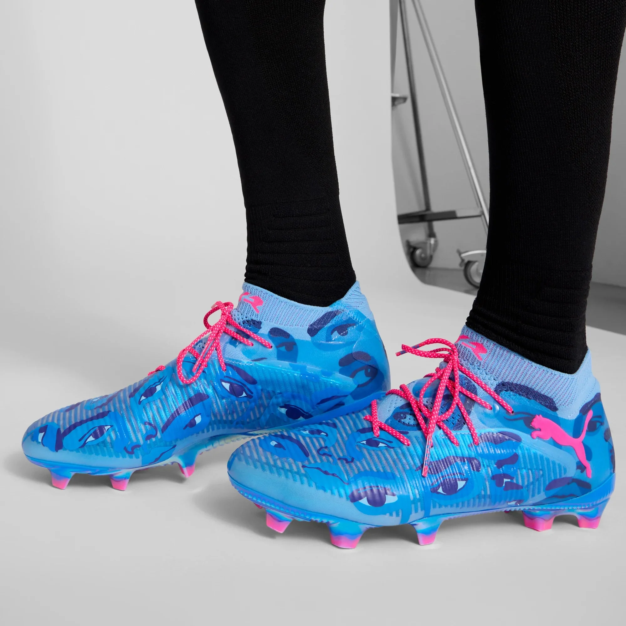 Puma Future 8 Ultimate Firm Ground Soccer Cleats - KidSuper (FA25) - Image 7