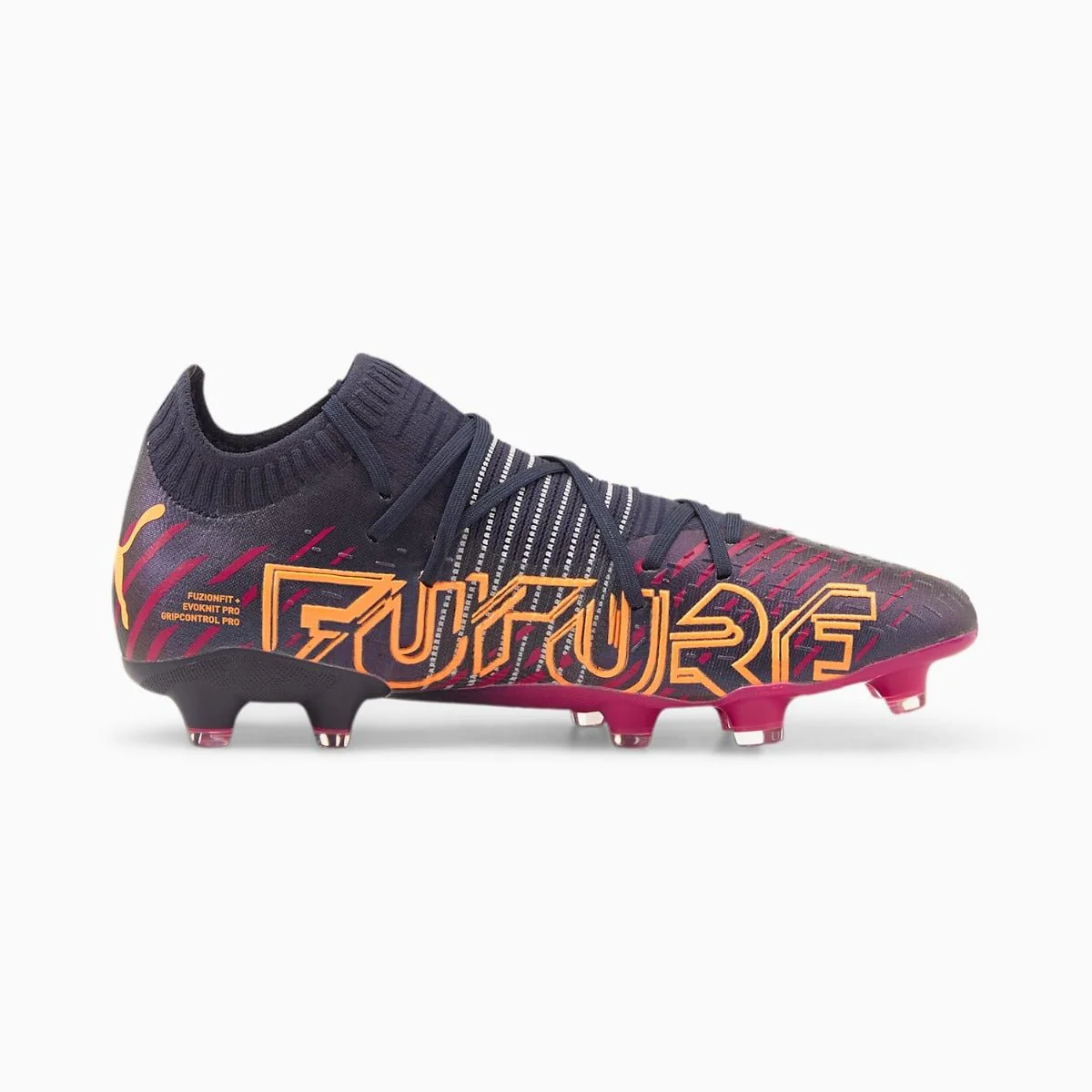 Puma Future 1.2 FG-AG - Parisia-Neon Citrus-Fuchsia - Image 3