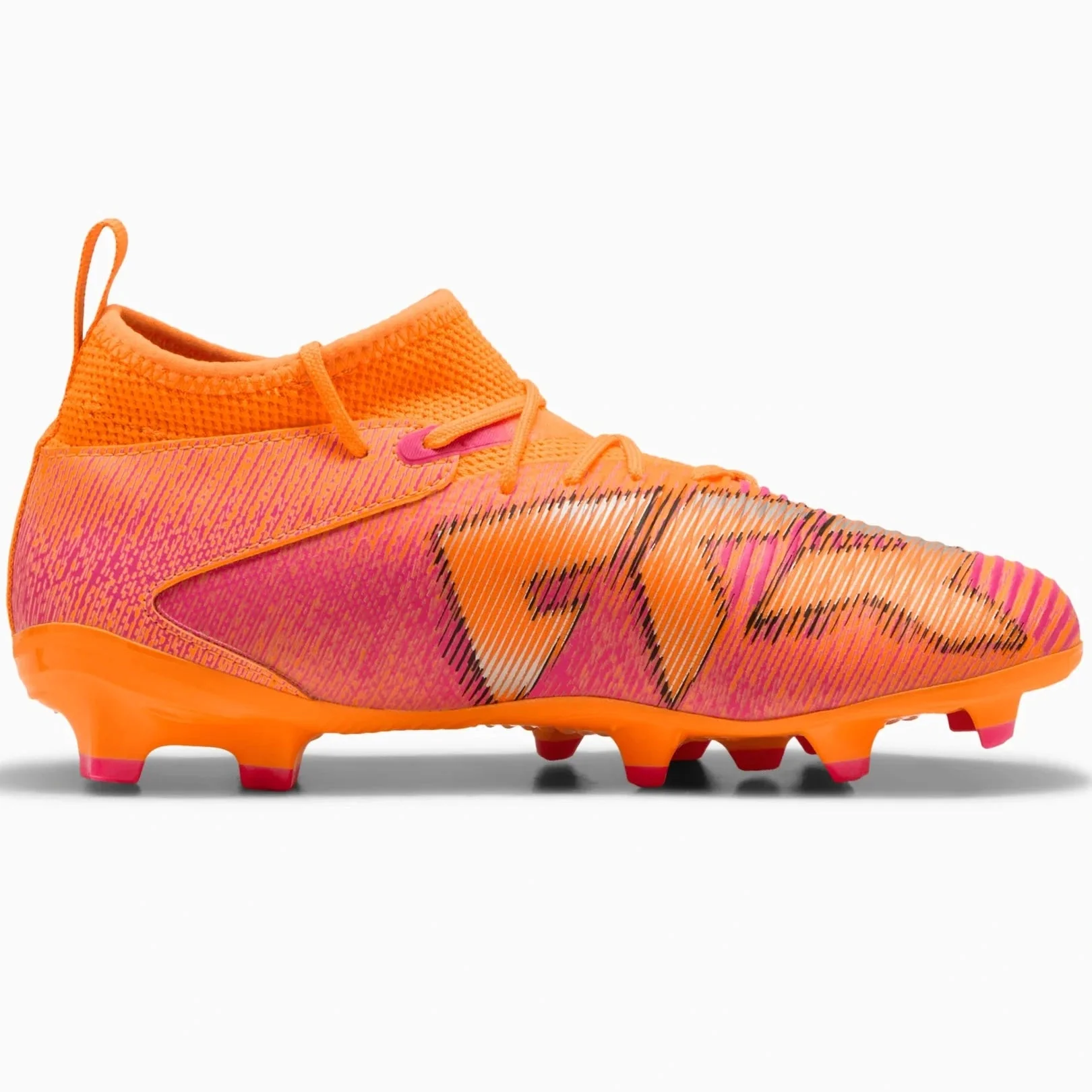 Puma Junior Future 8 Match Firm/Artificial Ground Soccer Cleats - Hot Pursuit Pack (FA25) - Image 2