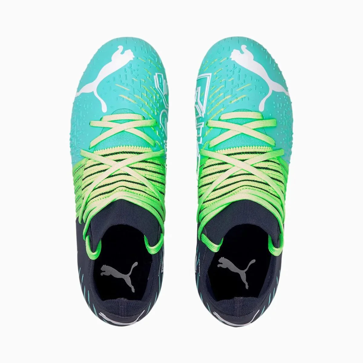 Puma JR Future 3.2 FG-AG - Green Glare-Aqua - Image 4