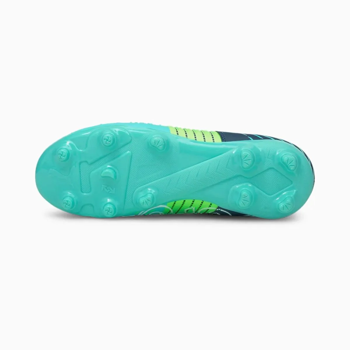 Puma JR Future 3.2 FG-AG - Green Glare-Aqua - Image 5