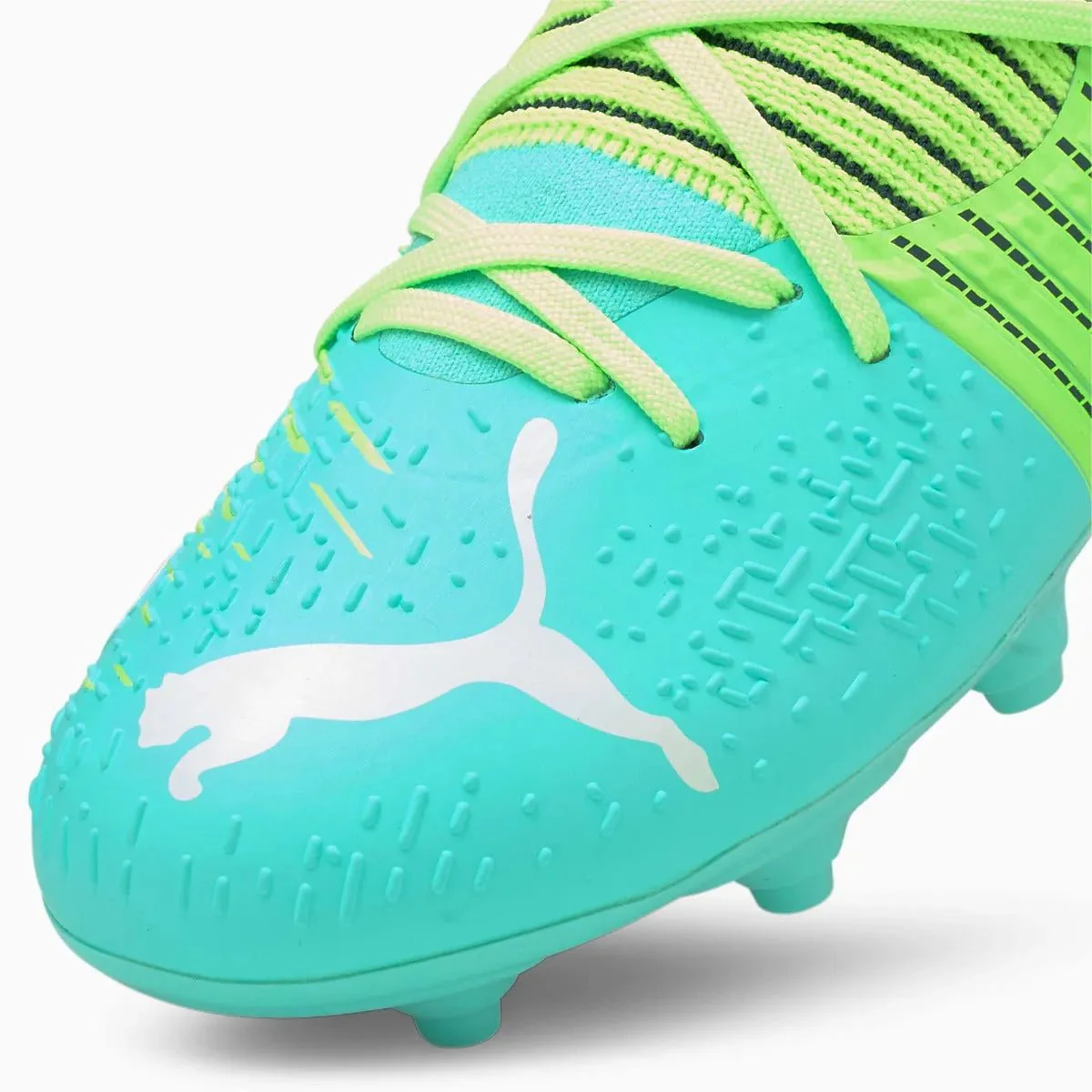 Puma JR Future 3.2 FG-AG - Green Glare-Aqua - Image 7