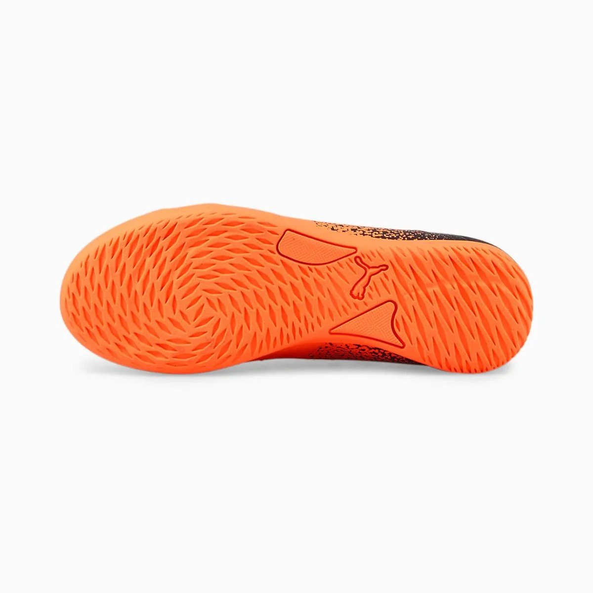 Puma Junior Future 4.3 Indoor - Neon Citrus-Silver-Black - Image 5