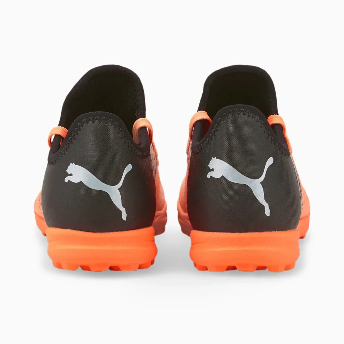 Puma Junior Future 4.3 Turf - Neon Citrus-Silver-Black - Image 6