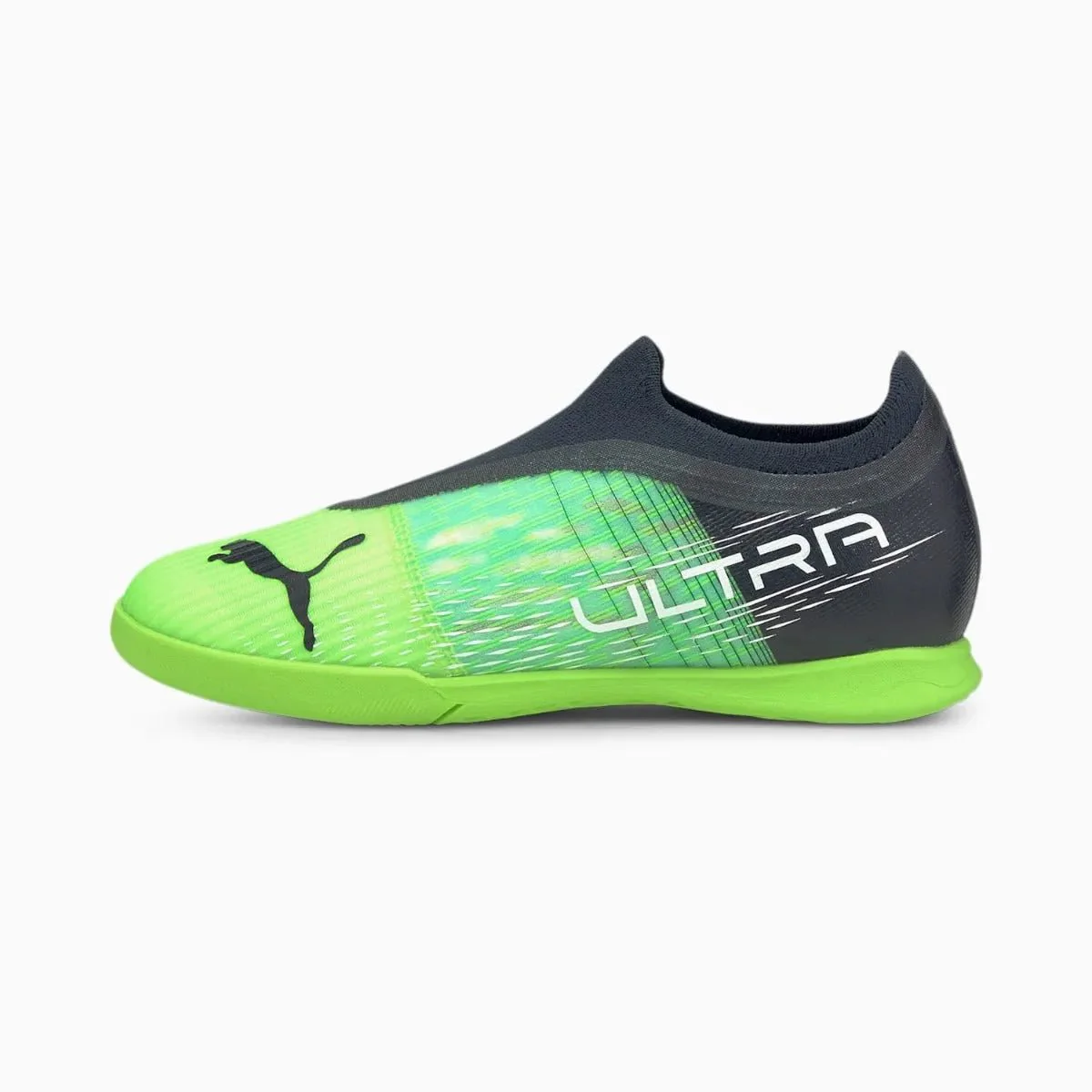 Puma Junior Ultra 3.3 Indoor - Green Glare-Aqua - Image 2