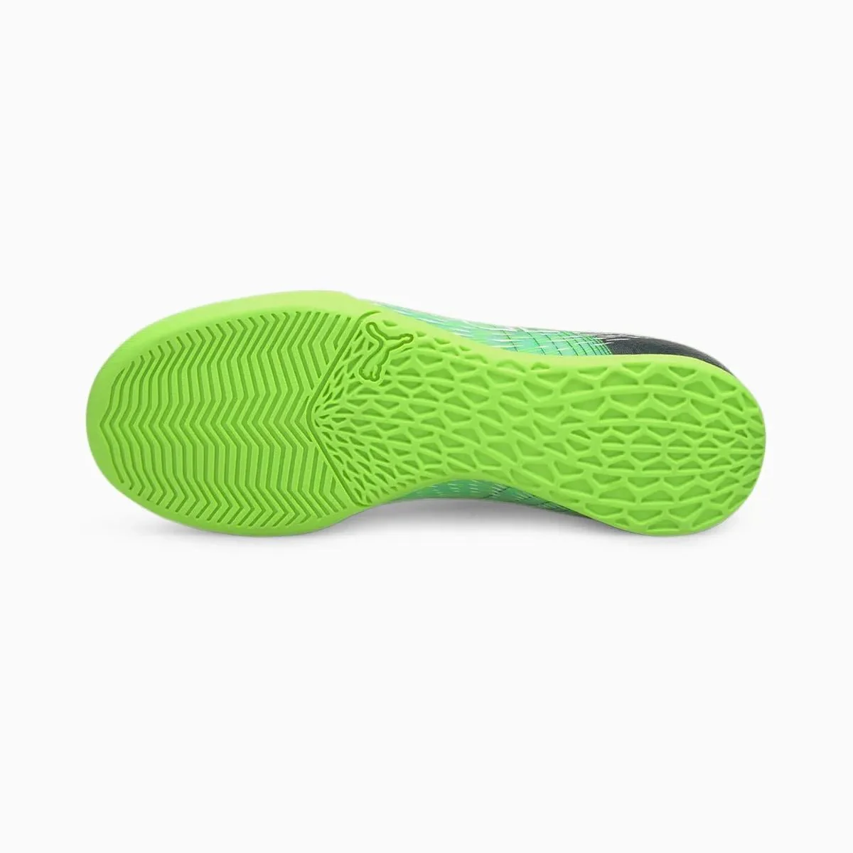 Puma Junior Ultra 3.3 Indoor - Green Glare-Aqua - Image 5