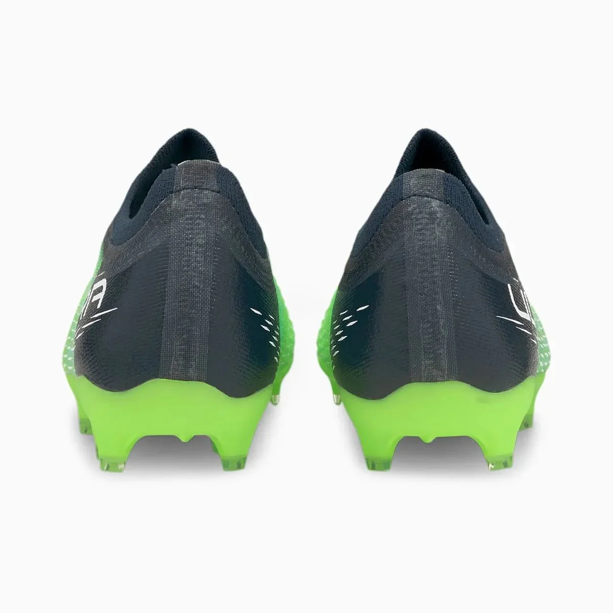Puma Junior Ultra 3.3 Laceless FG-AG - Green Glare-Aqua - Image 6