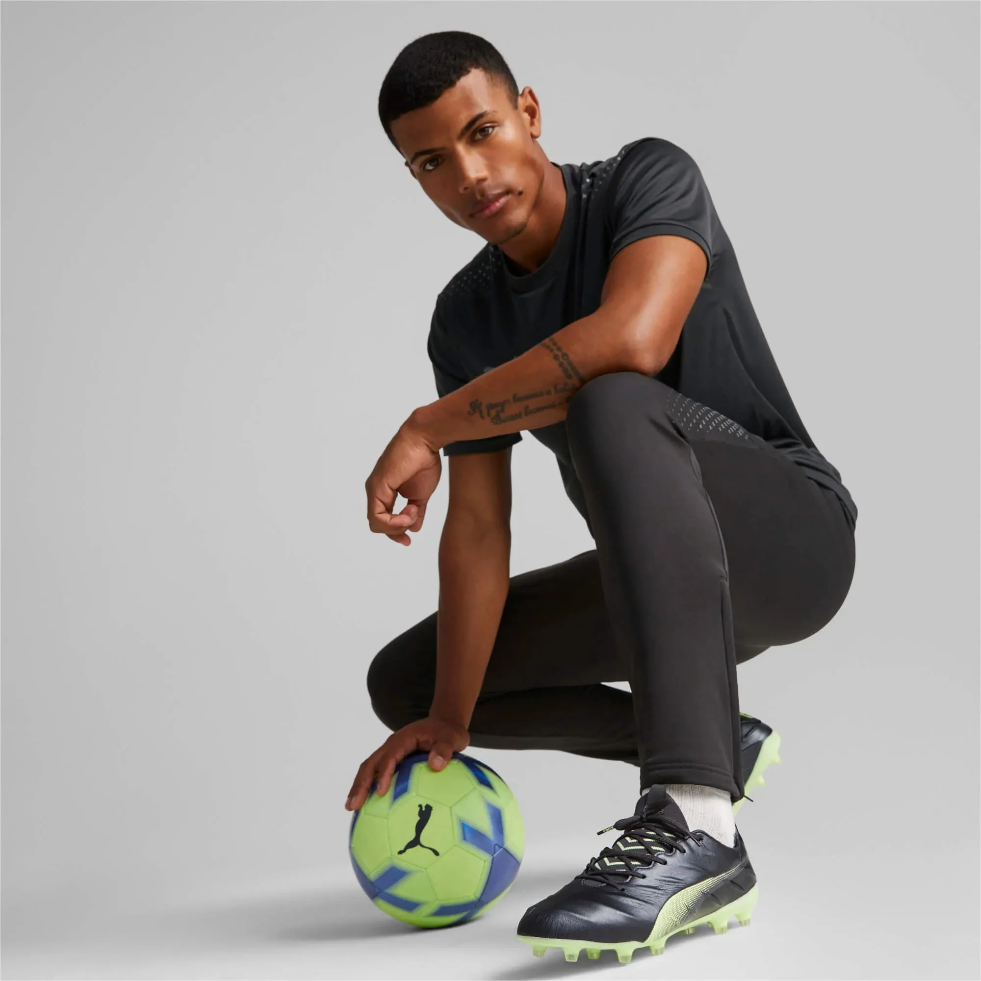 Puma KING Platinum 21 FG-AG - Asphalt-Fizzy Light - Image 11
