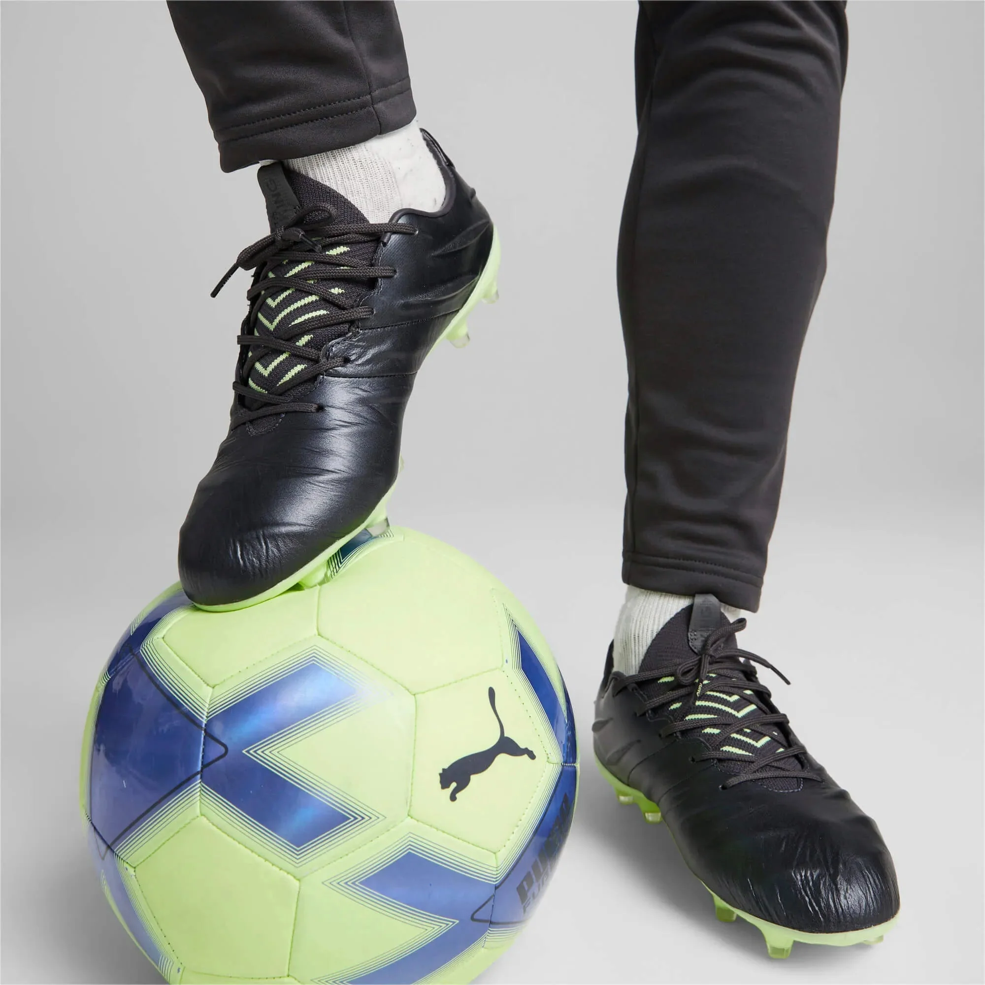 Puma KING Platinum 21 FG-AG - Asphalt-Fizzy Light - Image 9