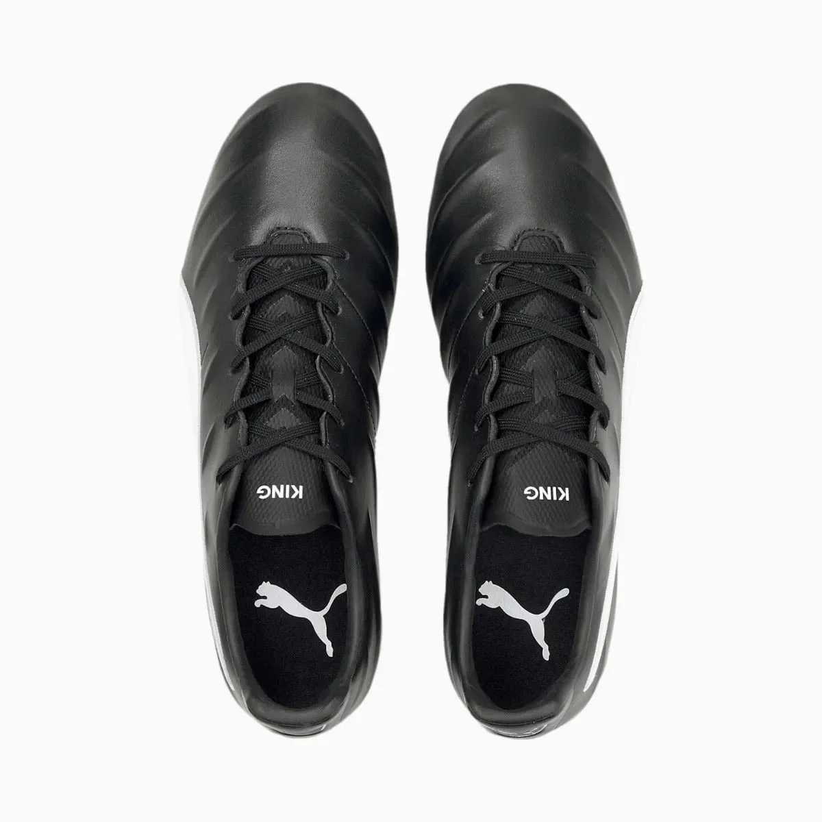 Puma King PRO 21 FG - Black-White - Image 4