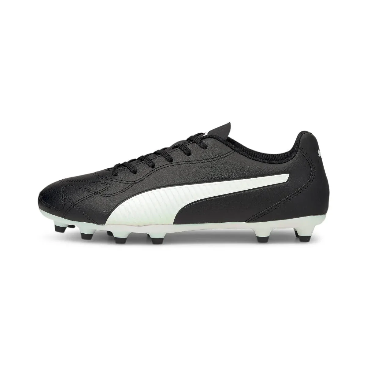 Puma Monarch II FG-AG - Black-White - Image 2