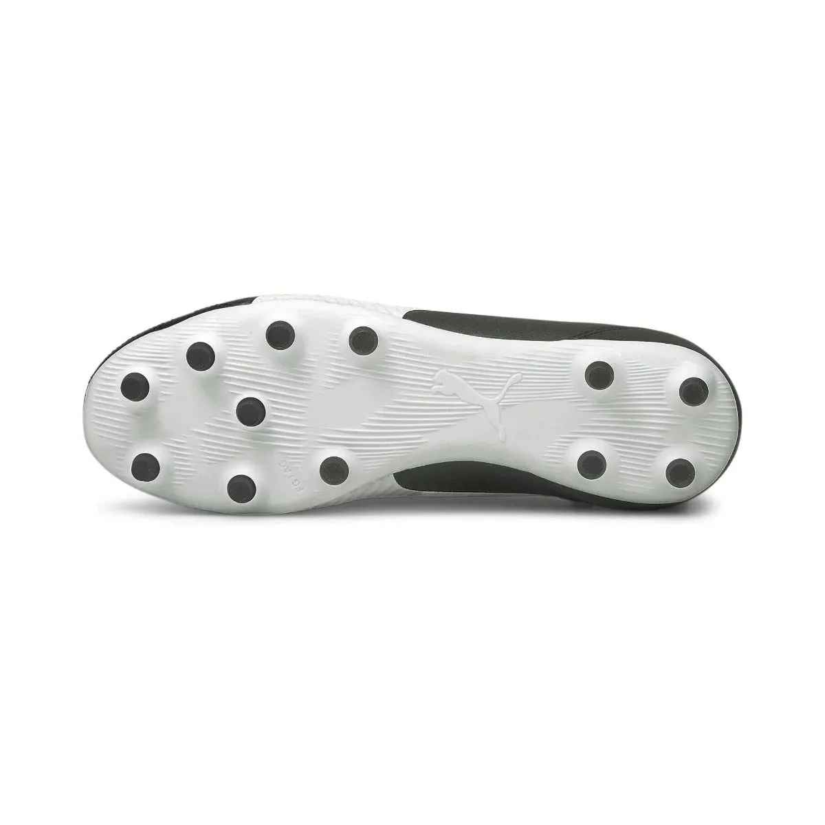 Puma Monarch II FG-AG - Black-White - Image 5