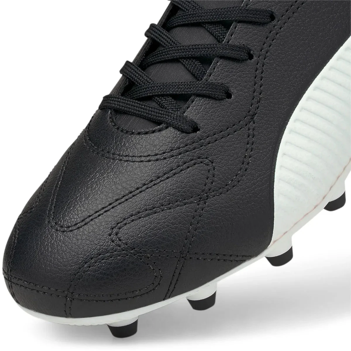 Puma Monarch II FG-AG - Black-White - Image 7