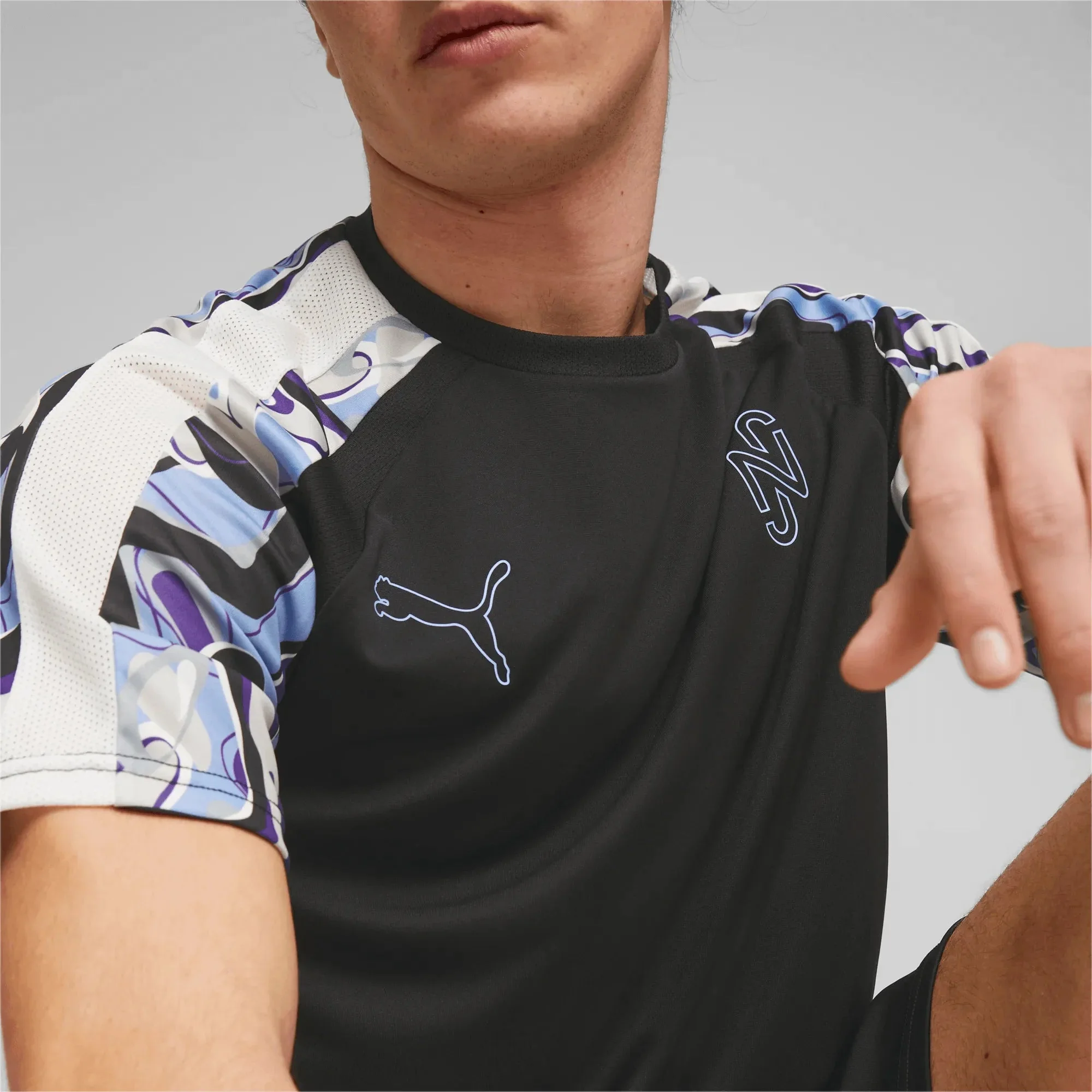 Puma Neymar Jr Creativity Soccer Jersey - Parisian Night-Ice Flow - Image 6
