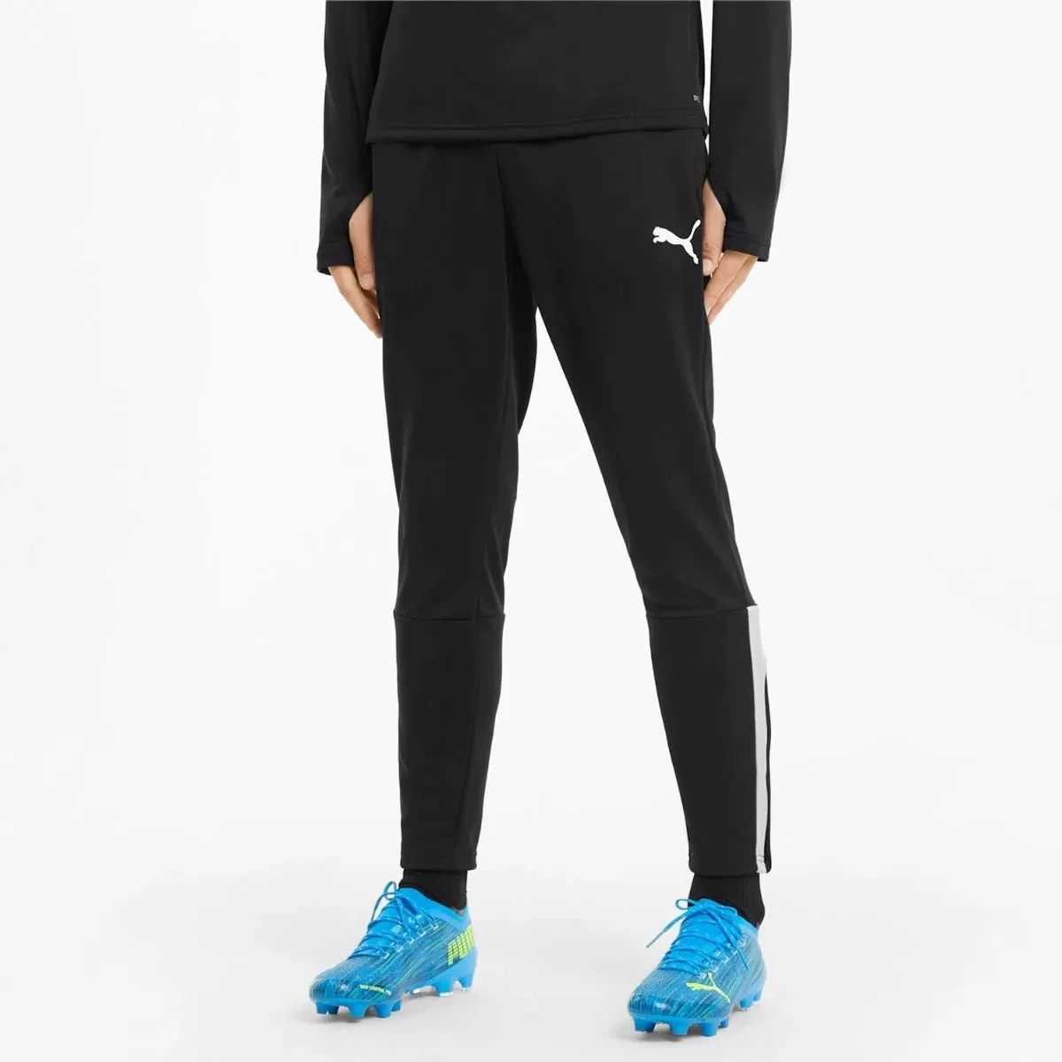 Puma Team Liga Training Pants - Black-White - Image 3