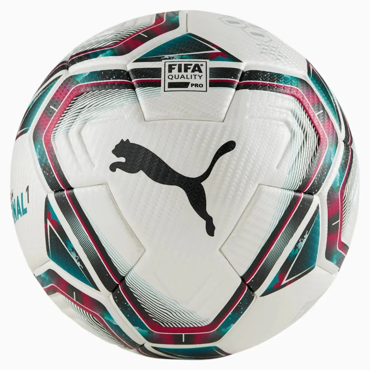 Puma Teamfinal 21.1 Fifa Quality Pro Ball -White-Rose-Red