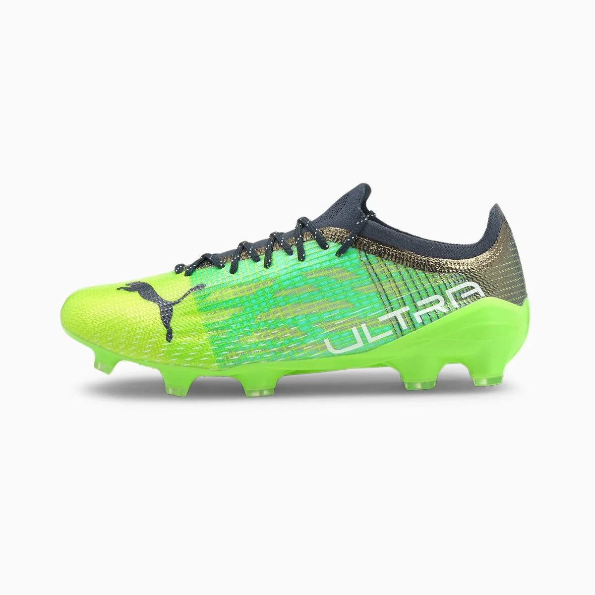 Puma Ultra 1.3 FG-AG - Green Glare-Aqua - Image 2