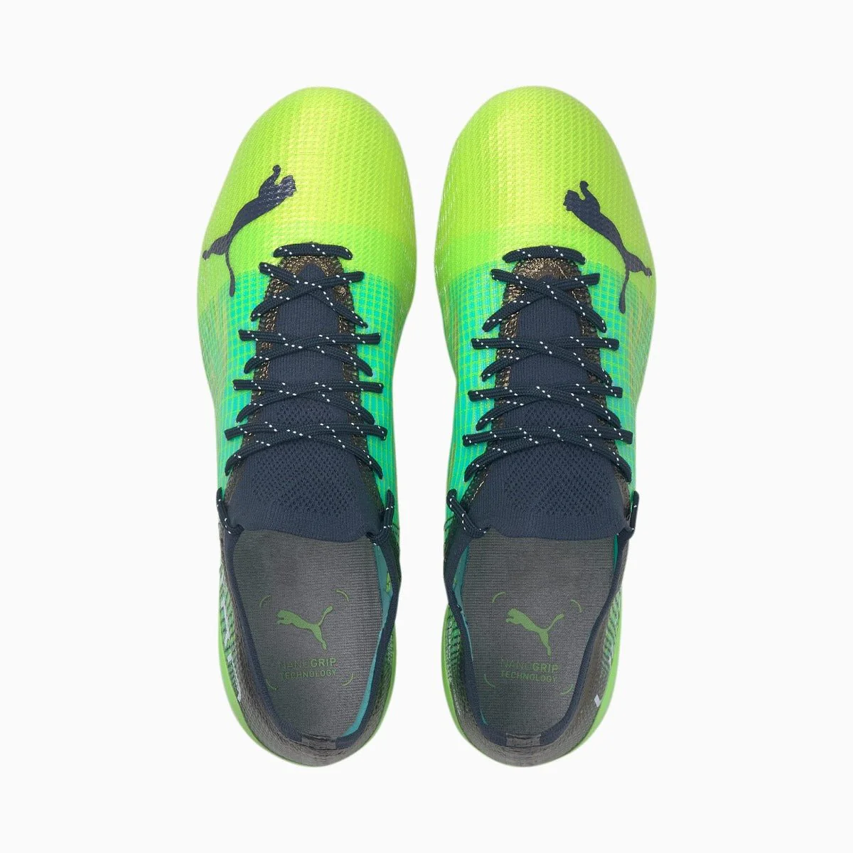 Puma Ultra 1.3 FG-AG - Green Glare-Aqua - Image 4