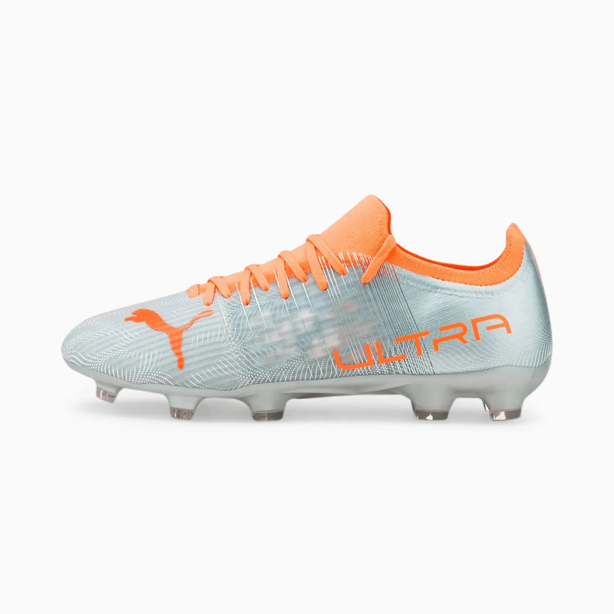 Puma Ultra 3.4 FG-AG - Silver-Neon Citrus - Image 2