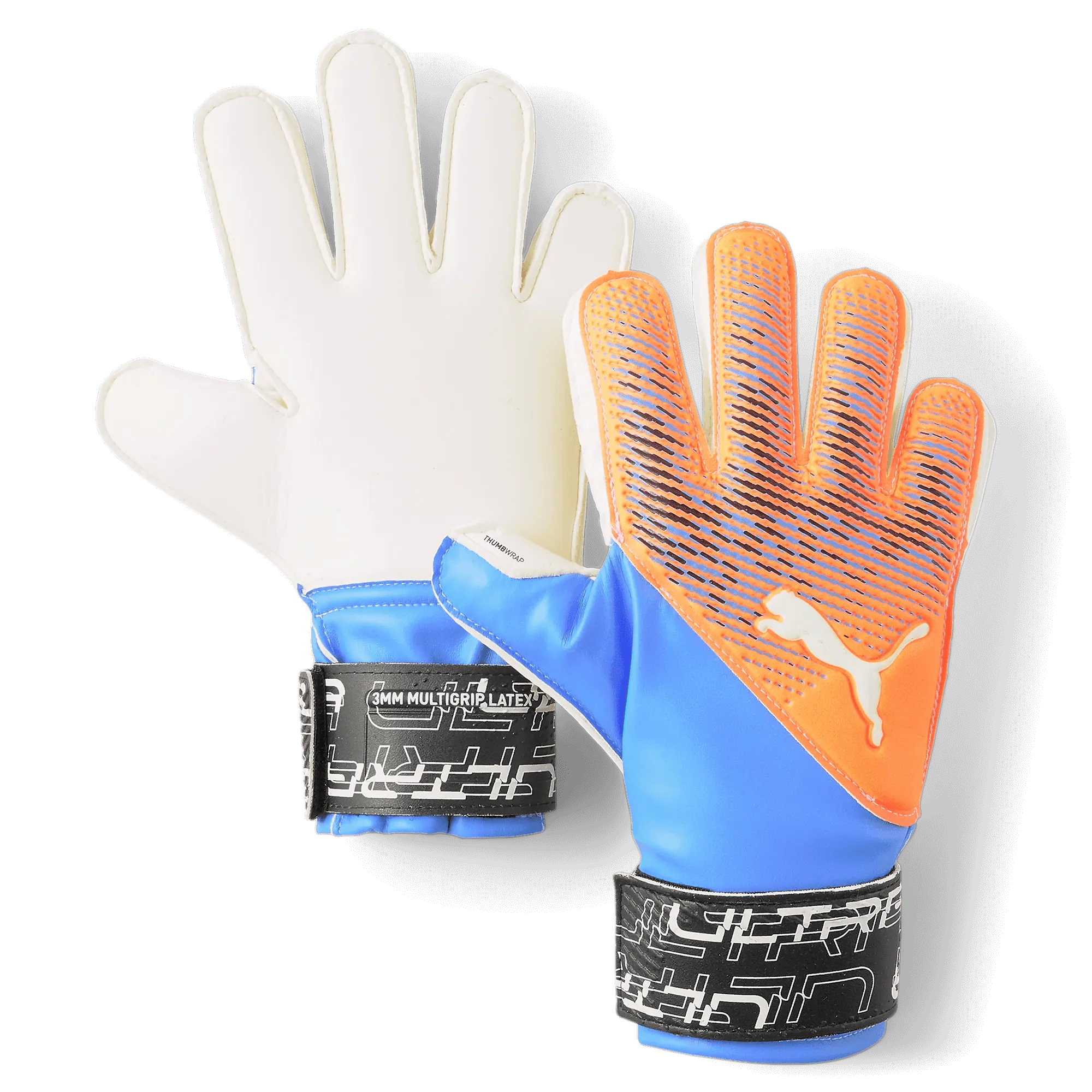 Puma Ultra Protect 3 Jr - Ultra Orange - Blue