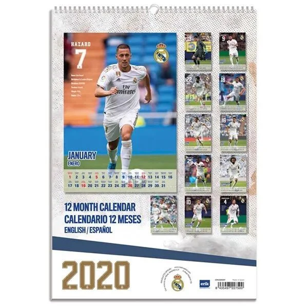 Real Madrid 2020 Calendar - Image 2