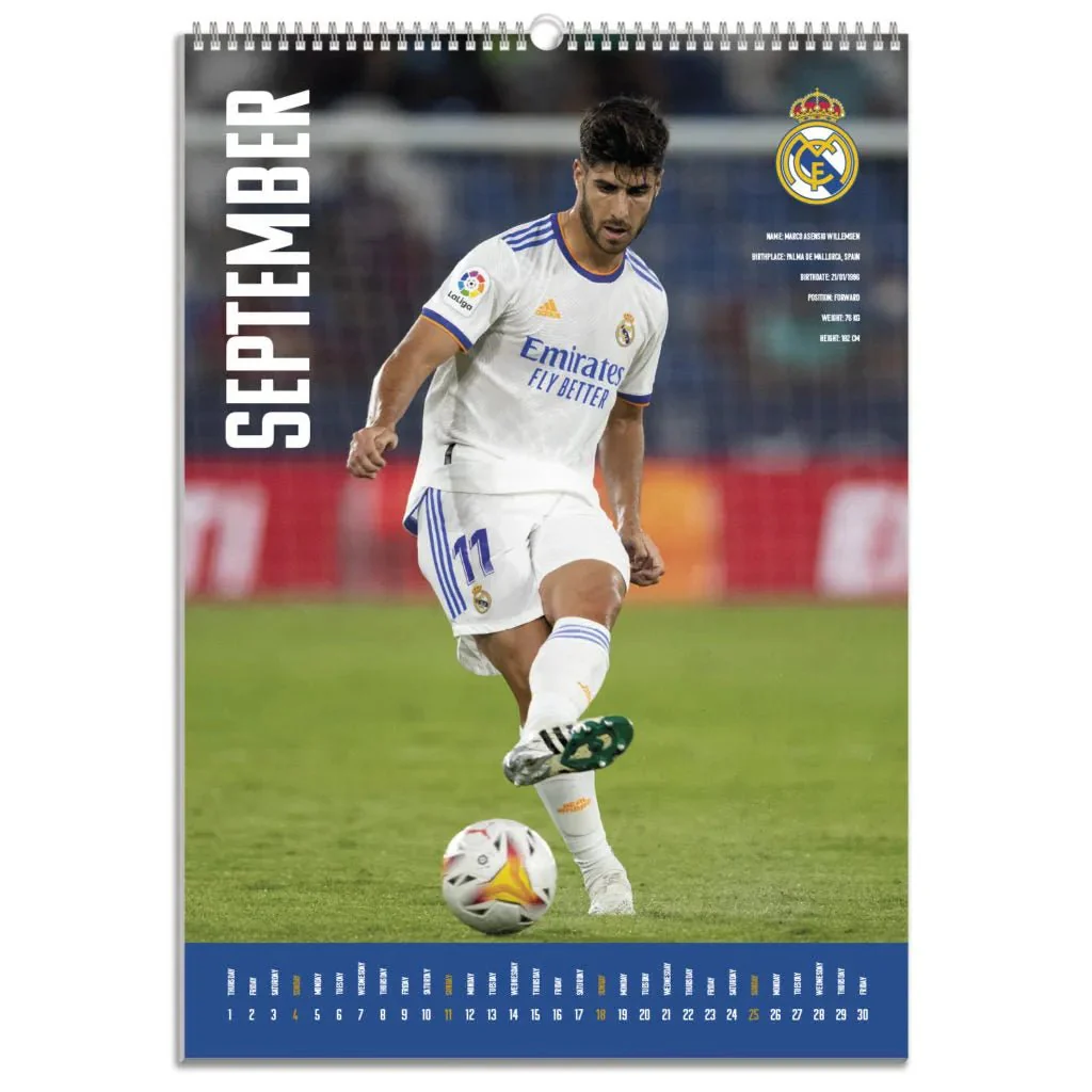 Real Madrid 2022 Official Calendar - Image 2