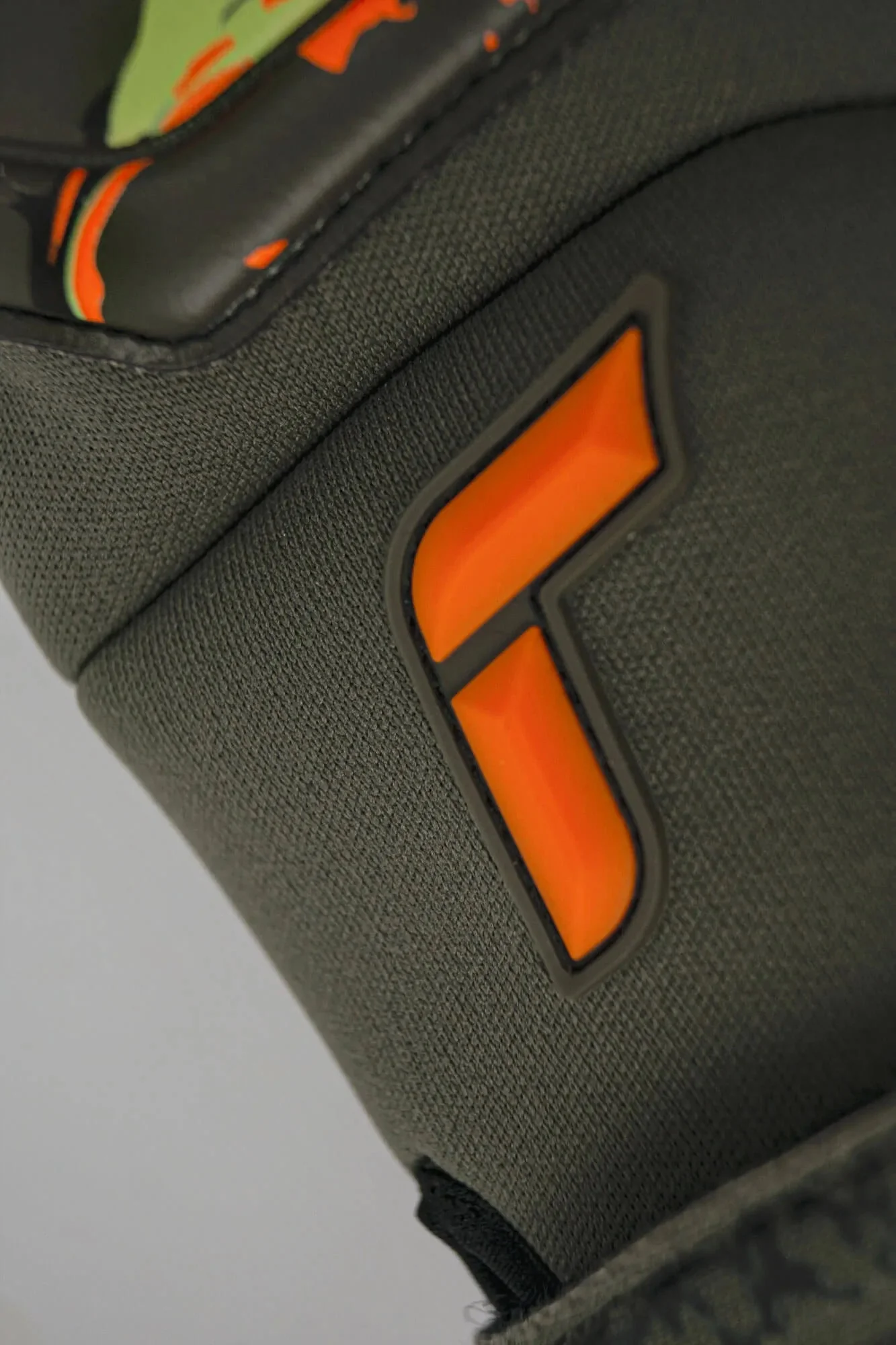 Reusch Attrakt Duo Evolution AdaptiveFlex Goalkeeper Gloves - Desert Green-Shocking Orange - Image 10