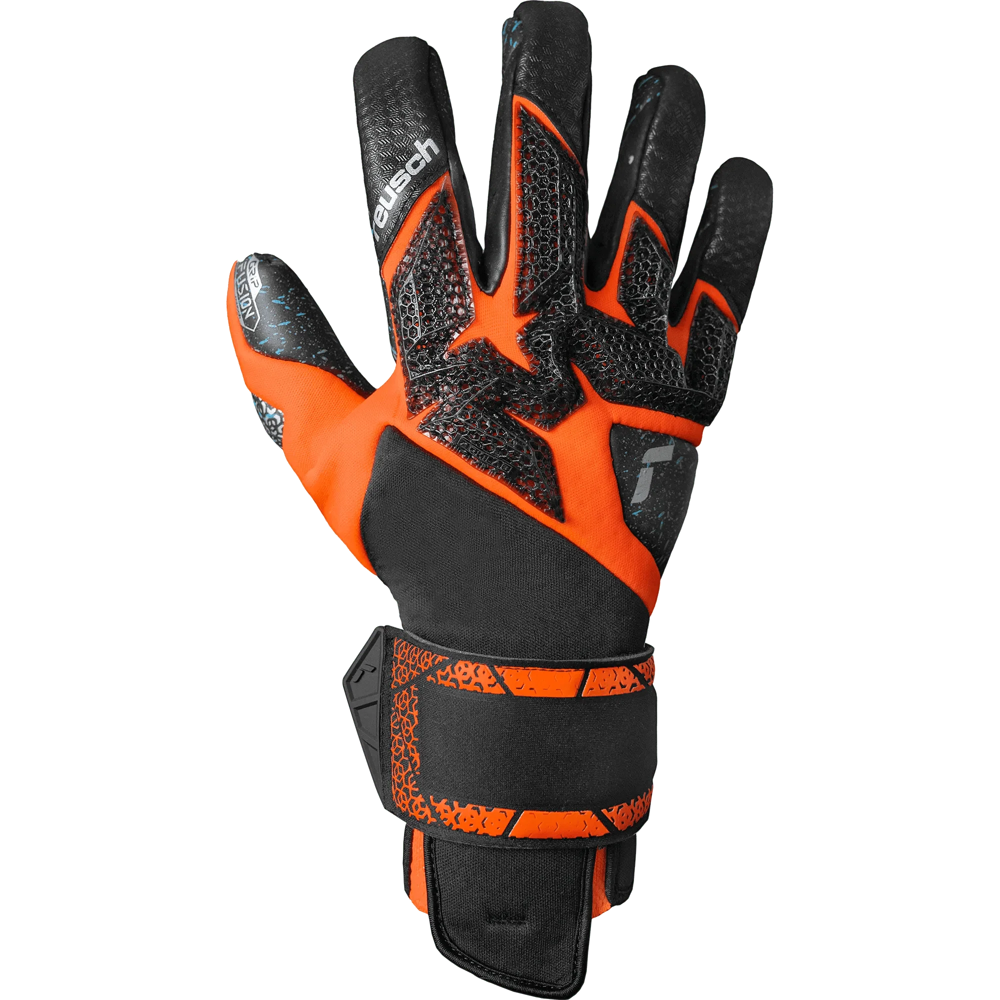 Reusch Attrakt Fusion Carbon 3D Goalkeeper Gloves - Image 2