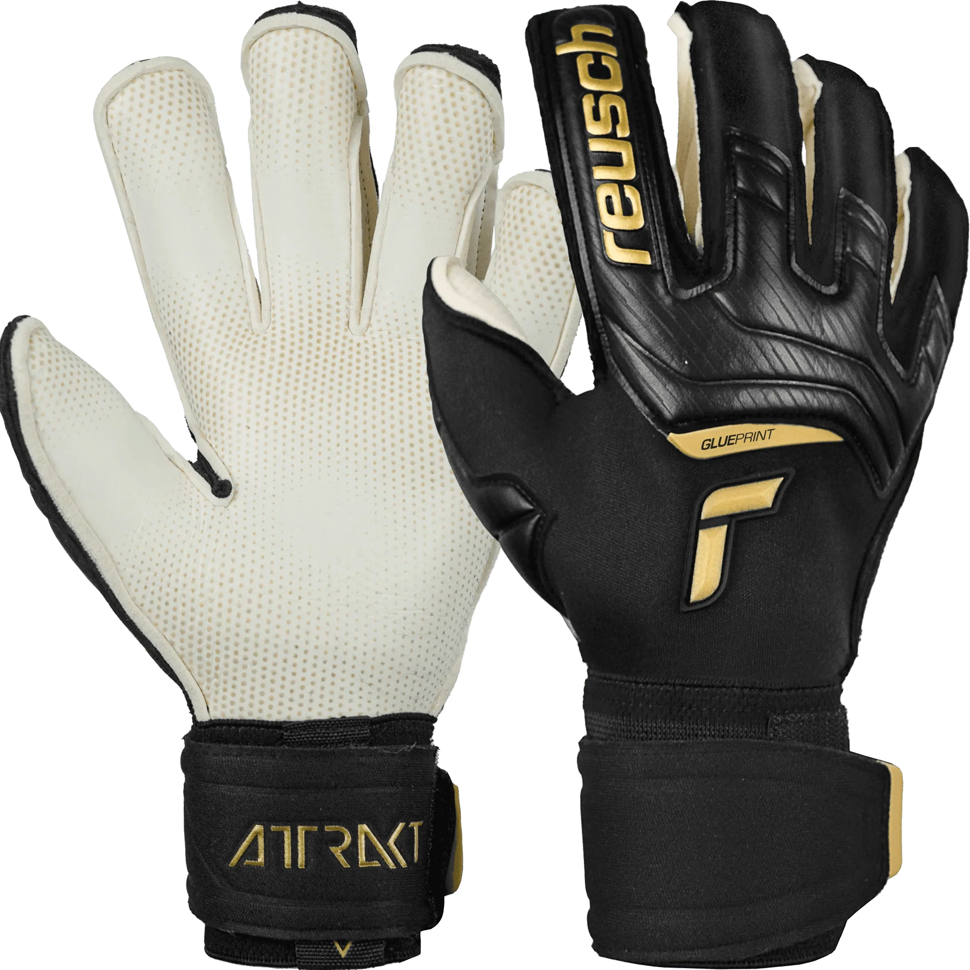Reusch Attrakt Gold X Glueprint EC Goalkeeper Gloves