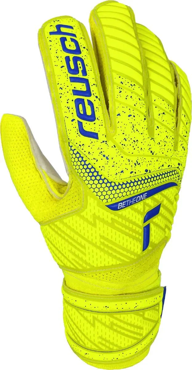 Reusch Attrakt Solid Goalkeeper Gloves - Volt - Image 2