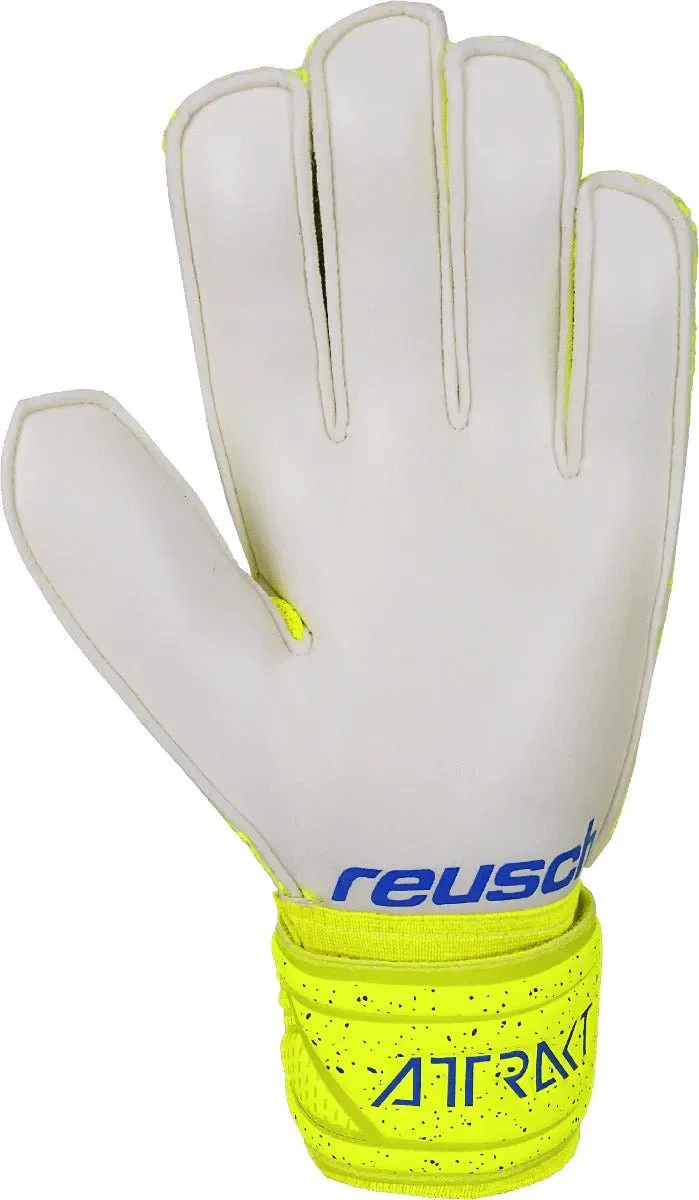 Reusch Attrakt Solid Goalkeeper Gloves - Volt - Image 3