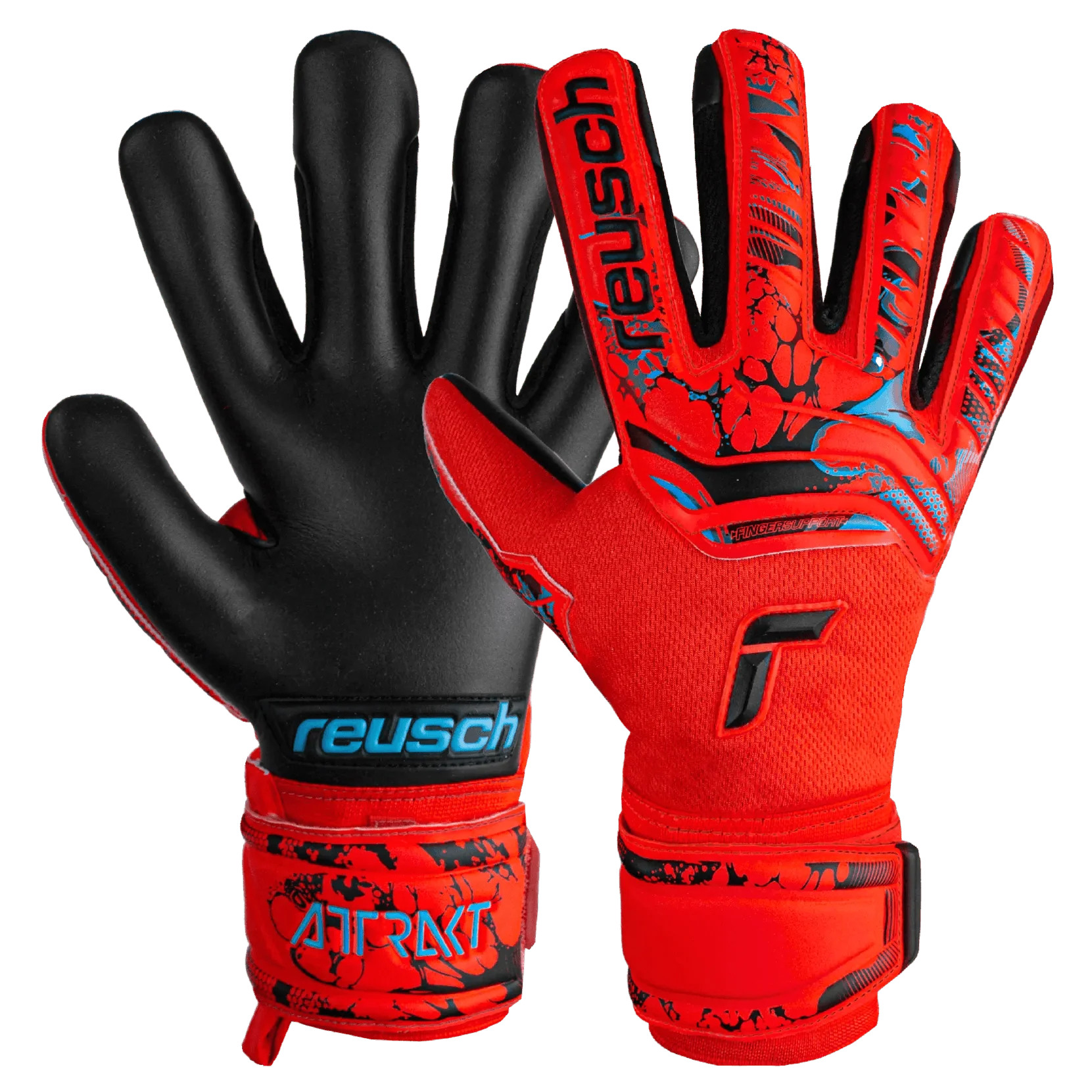 Reusch JR Attrakt Grip Evolution FS Goalkeeper Gloves