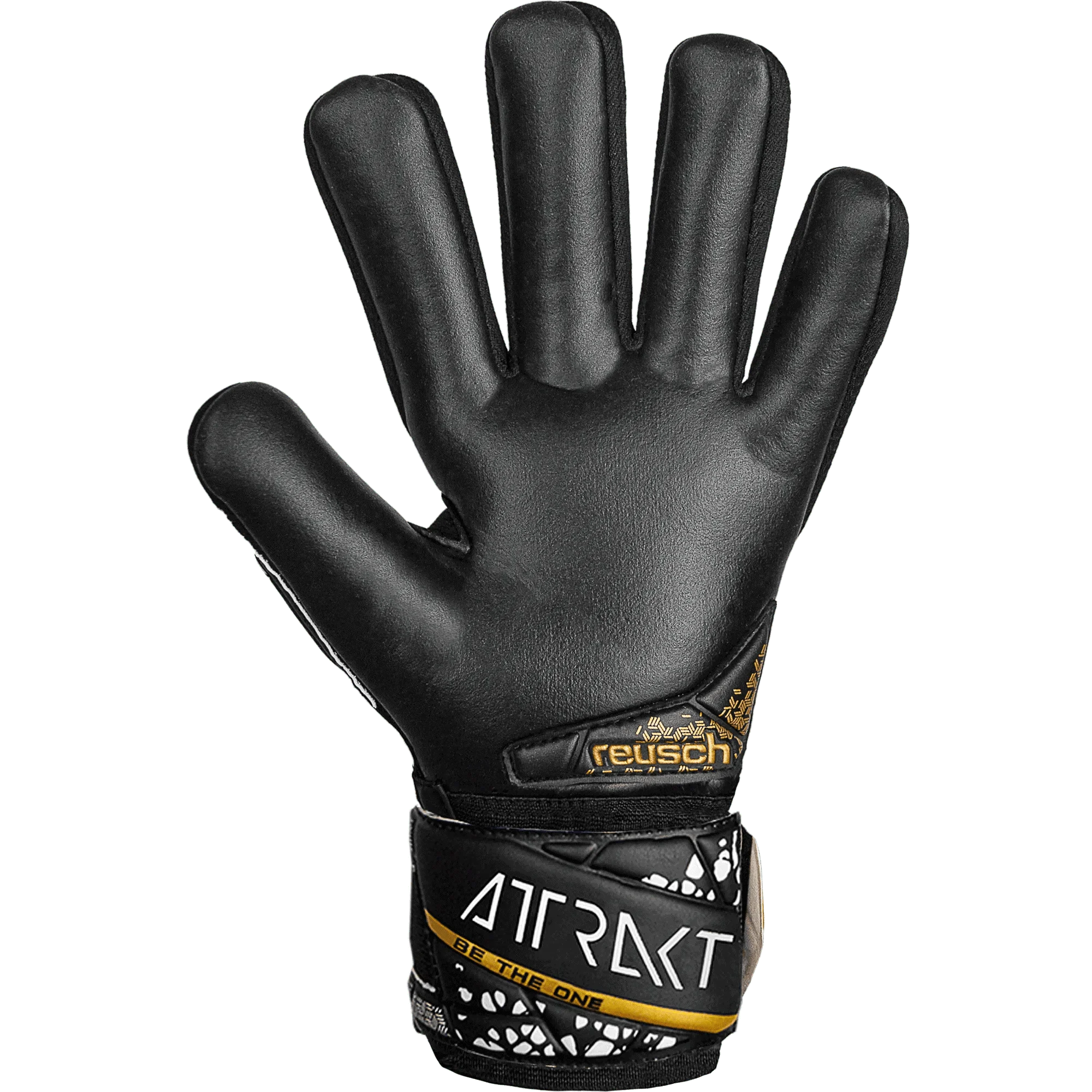 Reusch JR Attrakt Silver NC FS Goalkeeper Gloves - Image 4