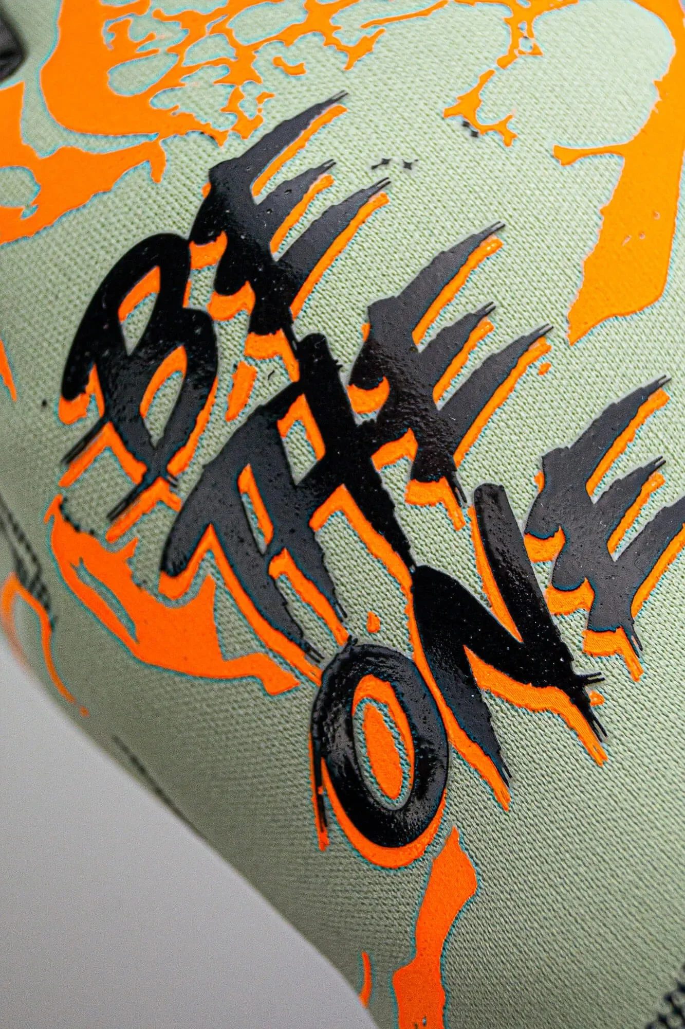 Reusch Pure Contact Fusion Goalkeeper Gloves - Shark Green-Shocking Orange-Black - Image 6