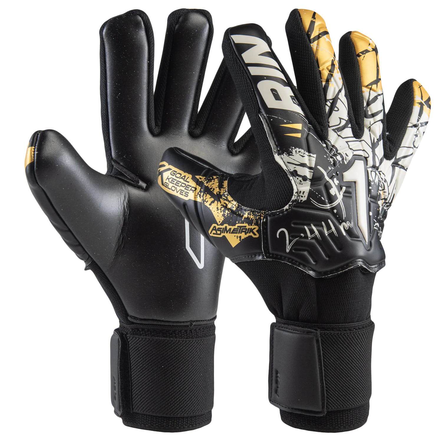 Rinat Youth Asimetrik Training Spines Finger Protection Goalkeeper Gloves