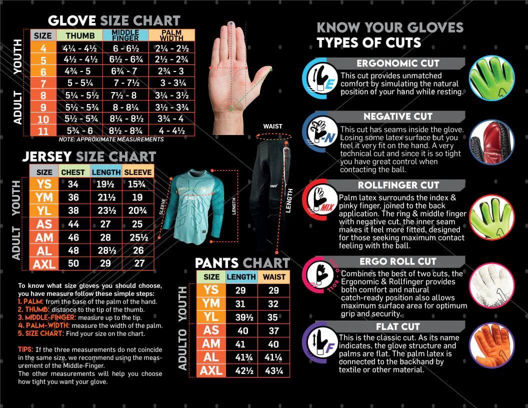 Rinat Youth Asimetrik Training Spines Finger Protection Goalkeeper Gloves - Image 3