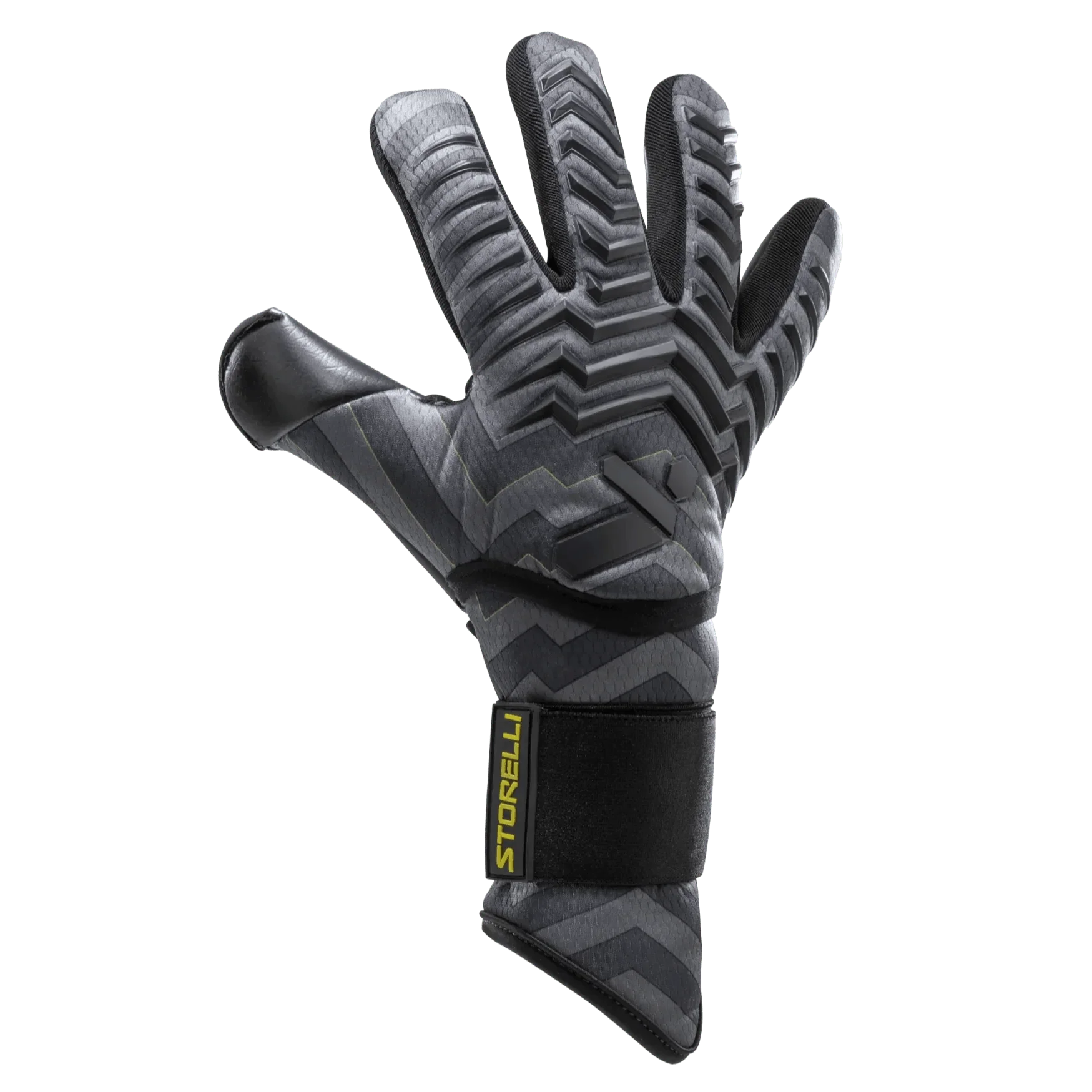 Storelli Electric Charge Finger Spine Protection Goalkeeper Gloves