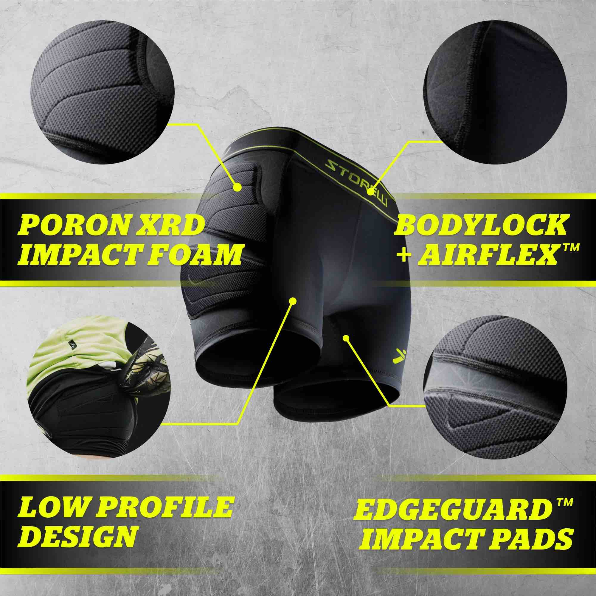 Storelli Women's BodyShield Impact Sliders - Image 11